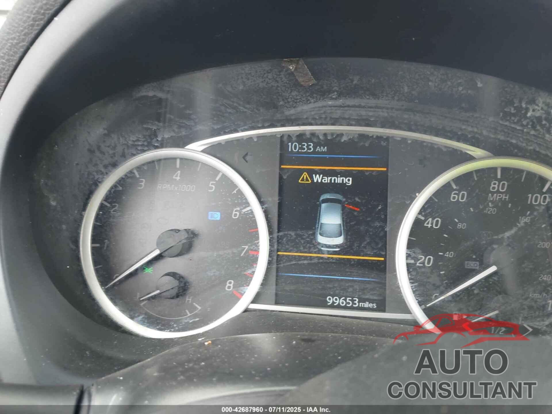 NISSAN SENTRA 2019 - 3N1AB7APXKY409895