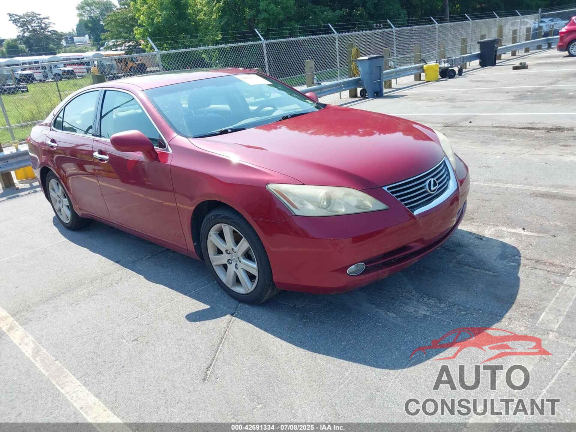 LEXUS ES 350 2009 - JTHBJ46G692330971
