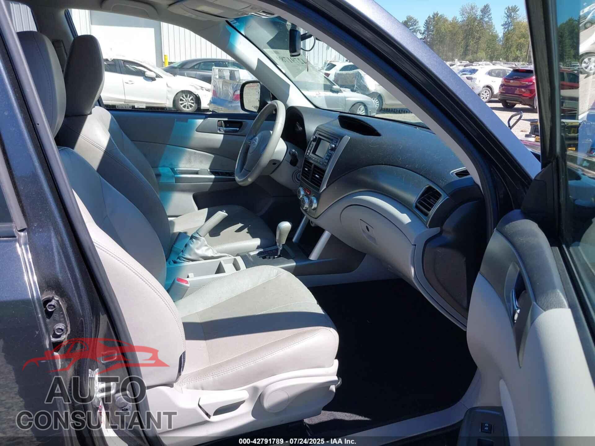 SUBARU FORESTER 2012 - JF2SHAEC9CH449033