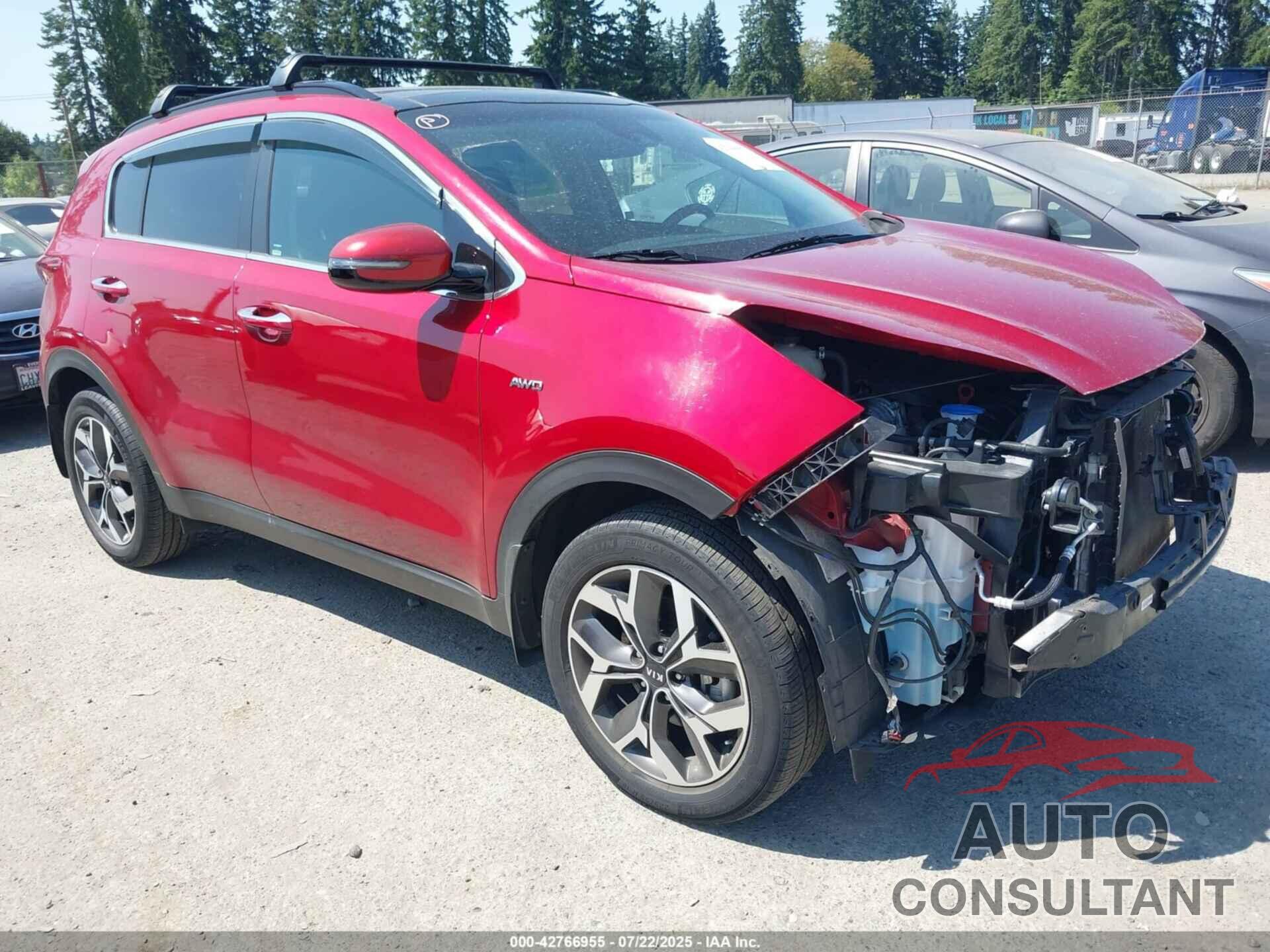 KIA SPORTAGE 2021 - KNDPNCAC2M7857637
