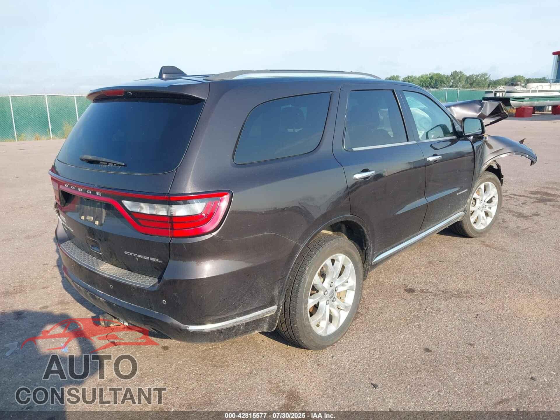 DODGE DURANGO 2017 - 1C4RDJEG0HC652876