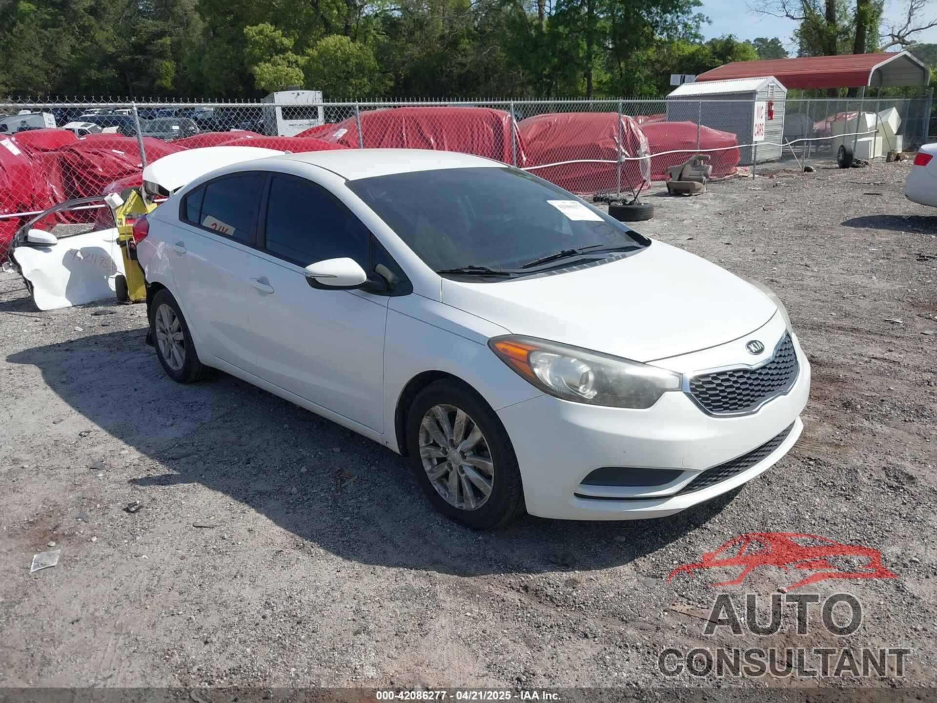 KIA FORTE 2016 - KNAFX4A65G5583272
