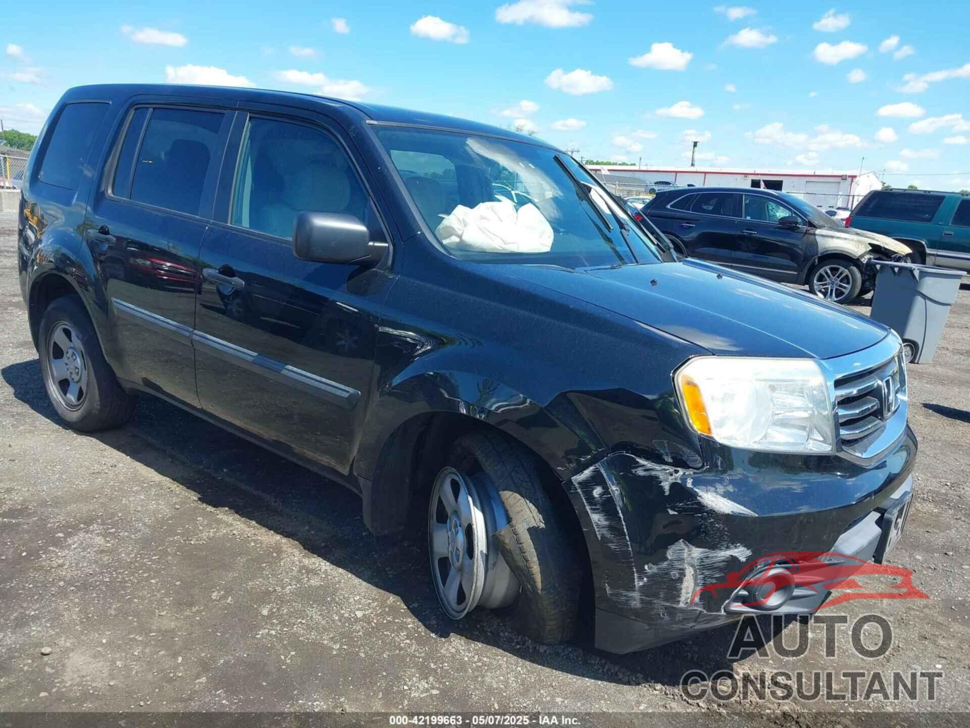 HONDA PILOT 2015 - 5FNYF4H22FB036023