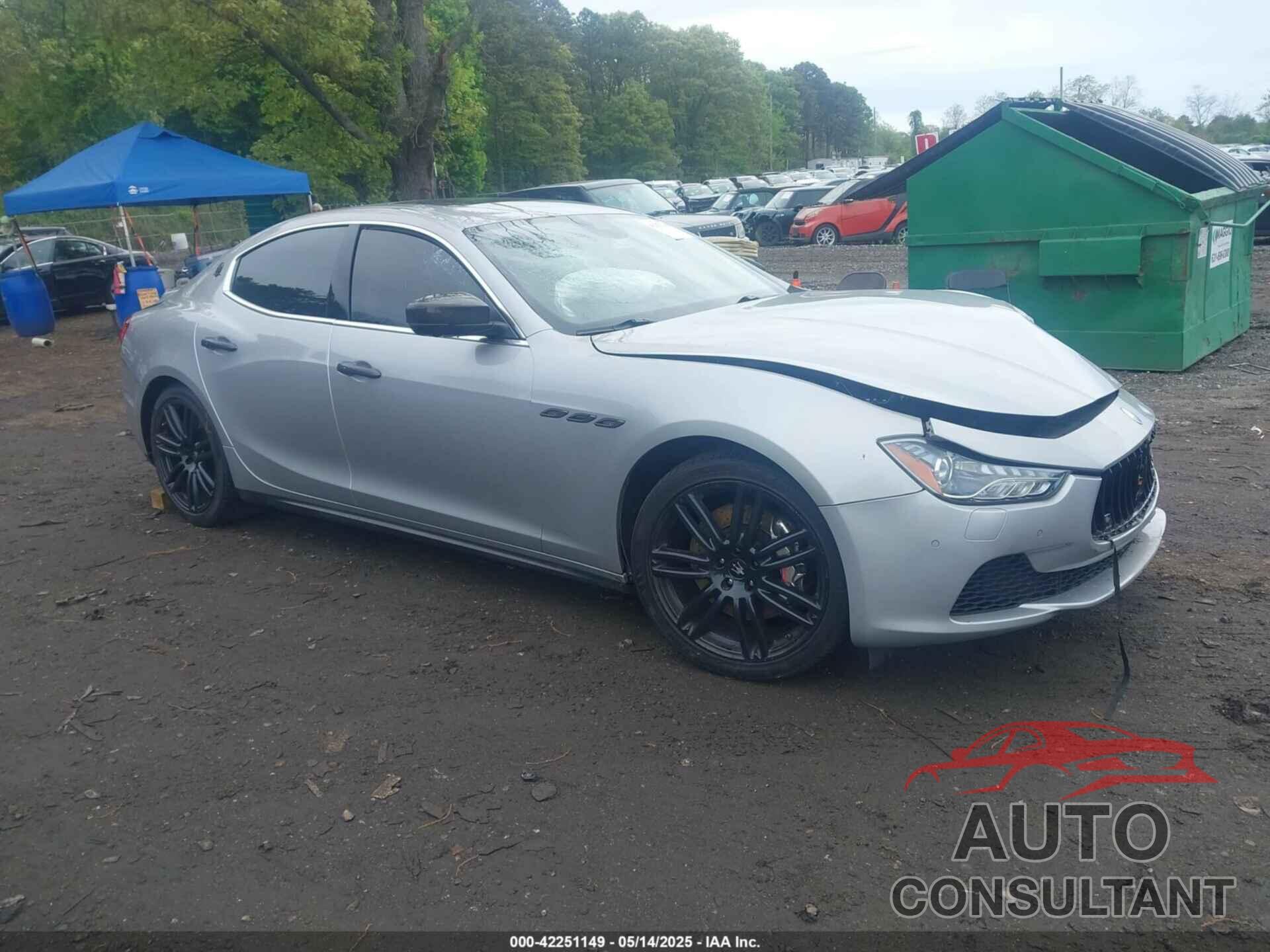MASERATI GHIBLI 2017 - ZAM57RTS3H1242298