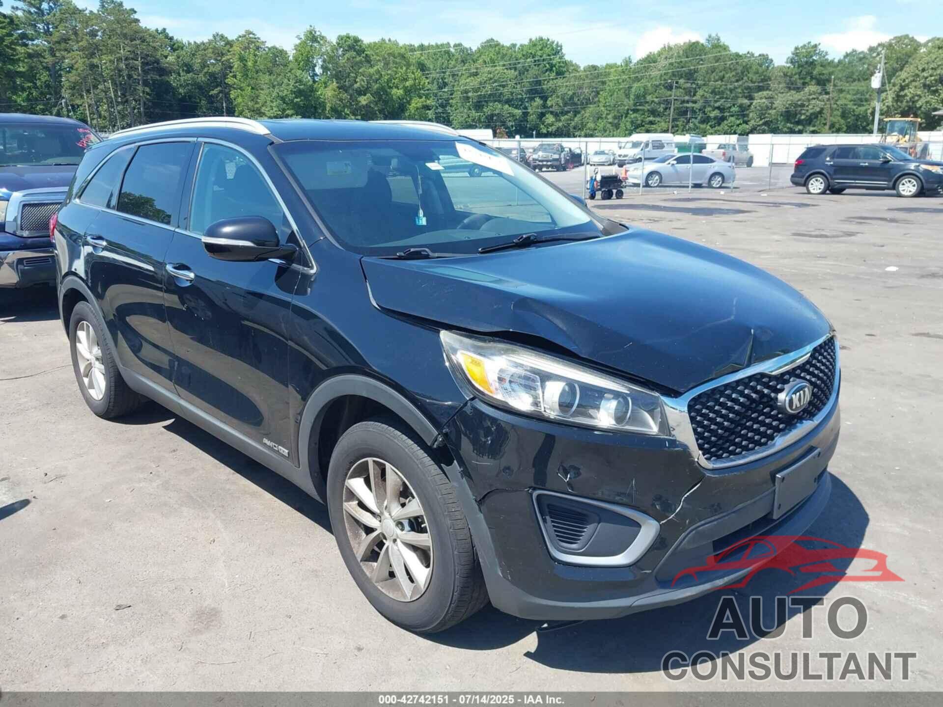 KIA SORENTO 2017 - 5XYPGDA50HG209255