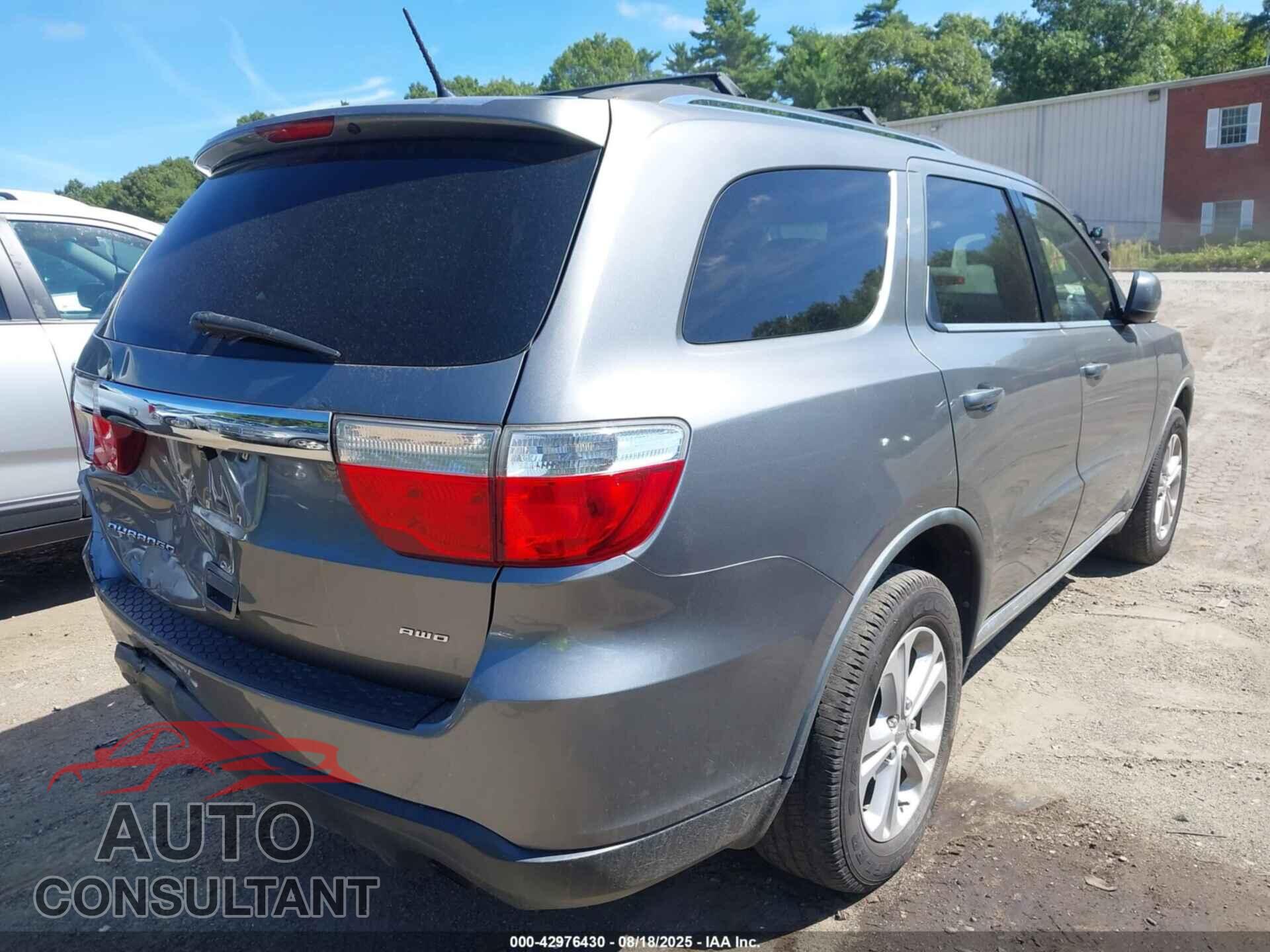DODGE DURANGO 2012 - 1C4RDJAG0CC112734