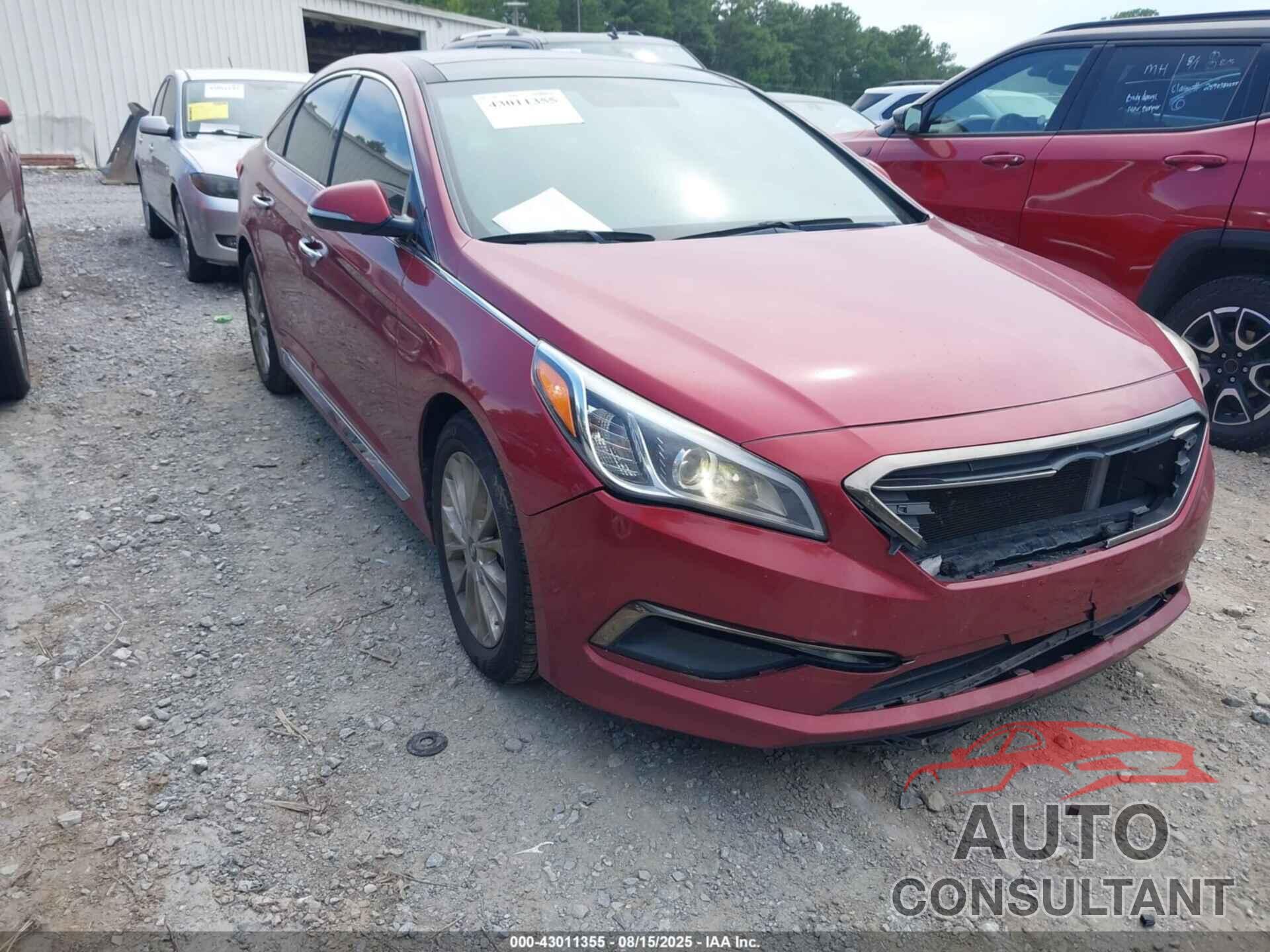 HYUNDAI SONATA 2015 - 5NPE34AF6FH072680