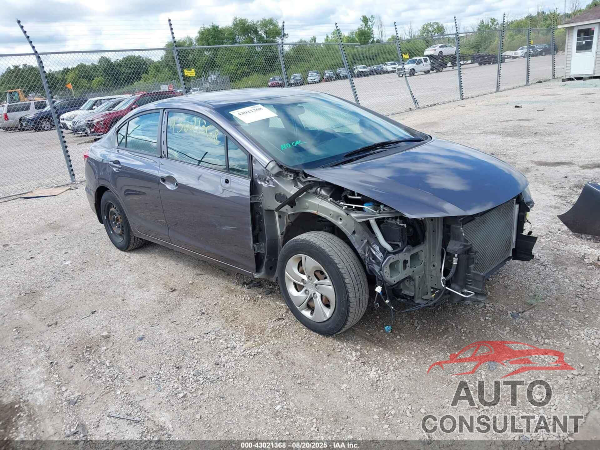 HONDA CIVIC 2015 - 19XFB2F58FE706202