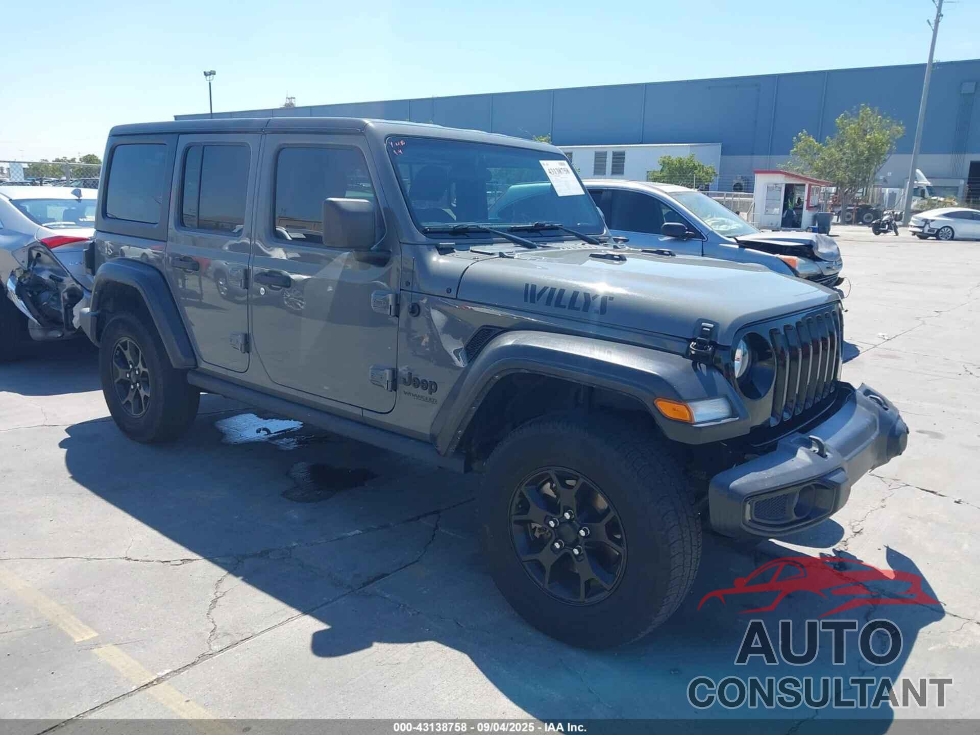 JEEP WRANGLER UNLIMITED 2021 - 1C4HJXDG0MW692859