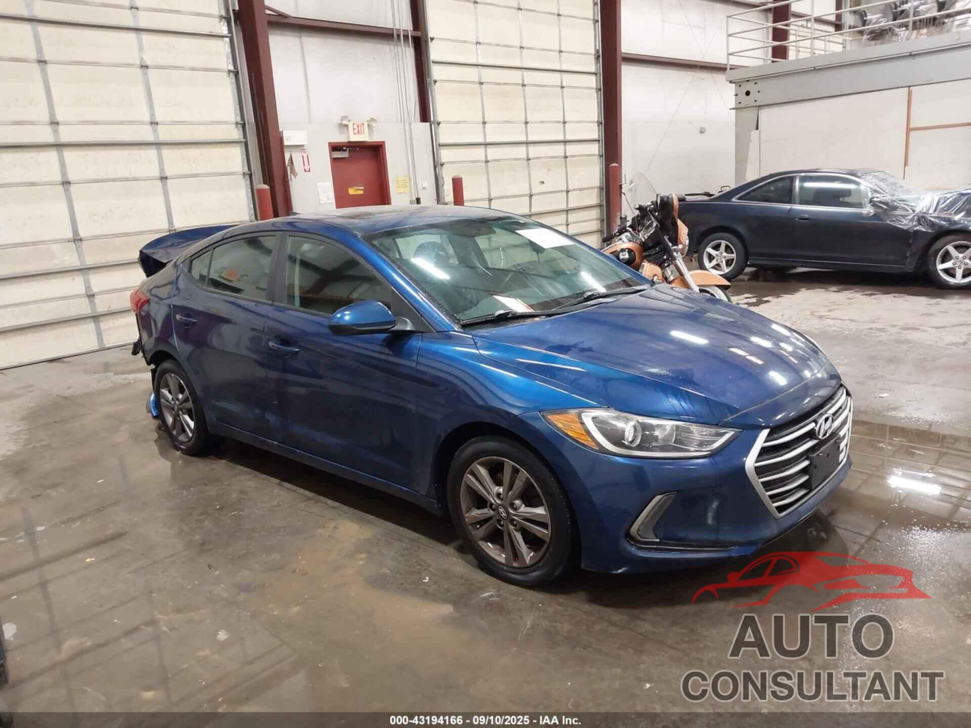HYUNDAI ELANTRA 2017 - 5NPD84LF1HH119191