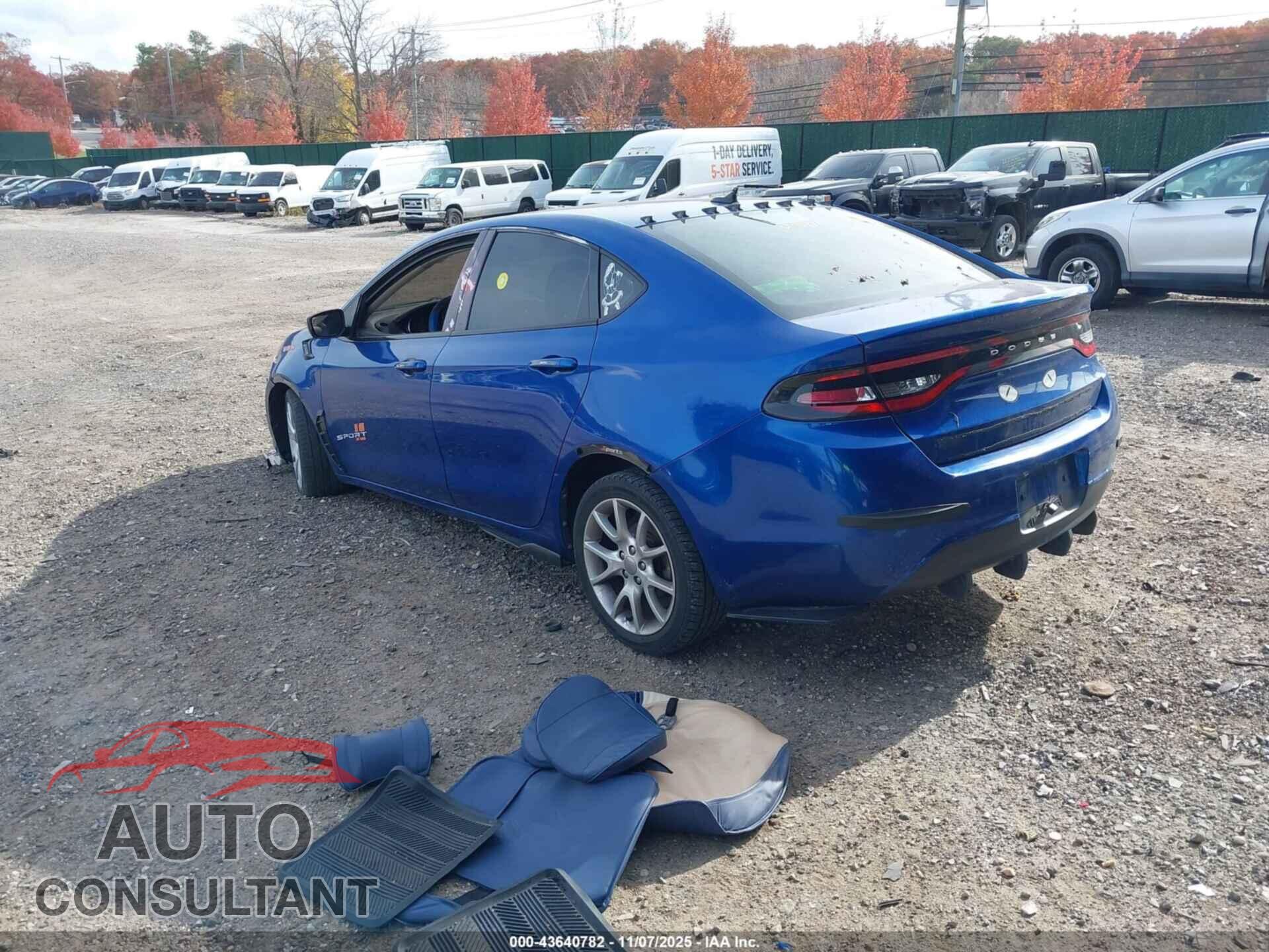 DODGE DART 2013 - 1C3CDFBA1DD139924