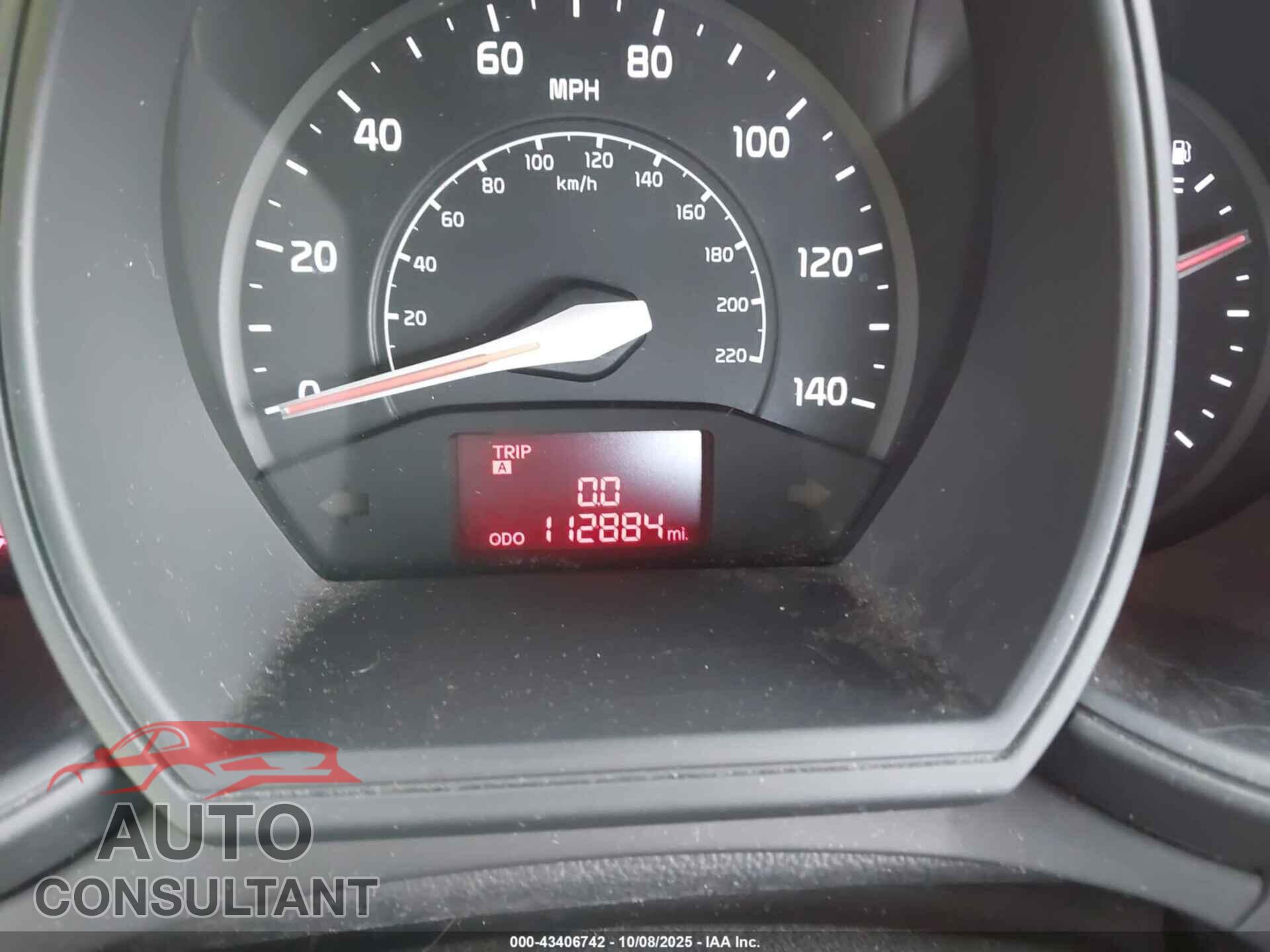 KIA RIO 2013 - KNADM4A35D6221681
