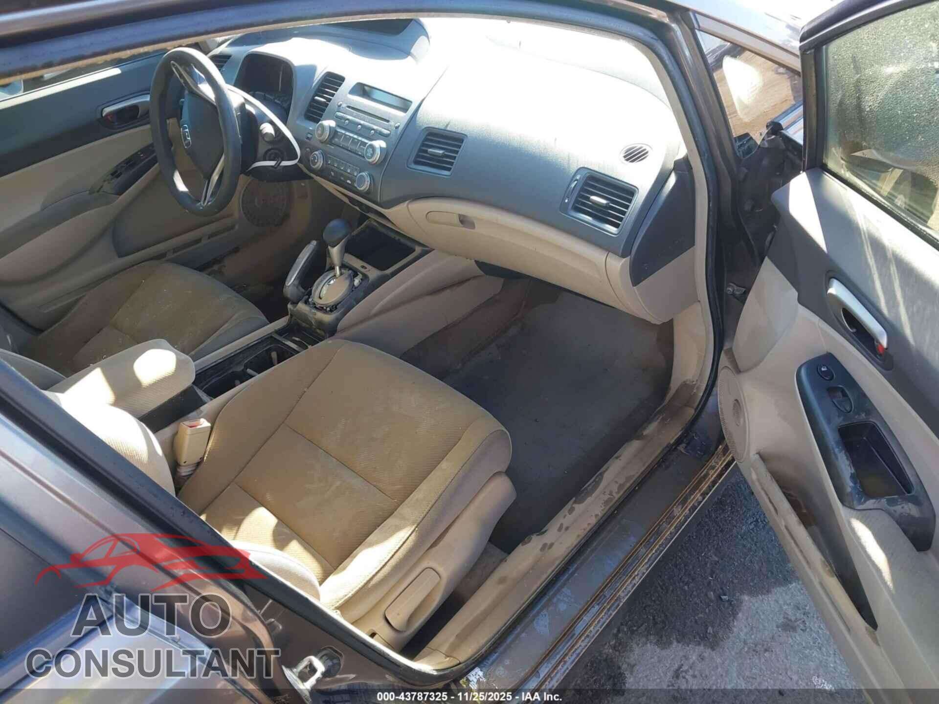 HONDA CIVIC 2009 - 19XFA16539E031005