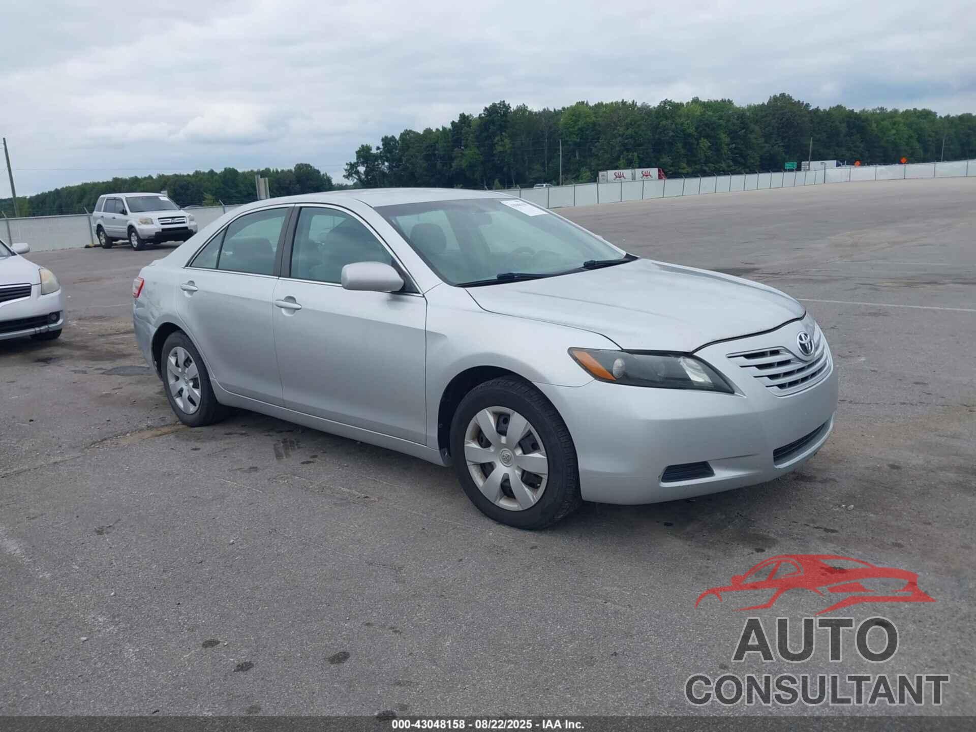 TOYOTA CAMRY 2009 - 4T4BE46K69R074833