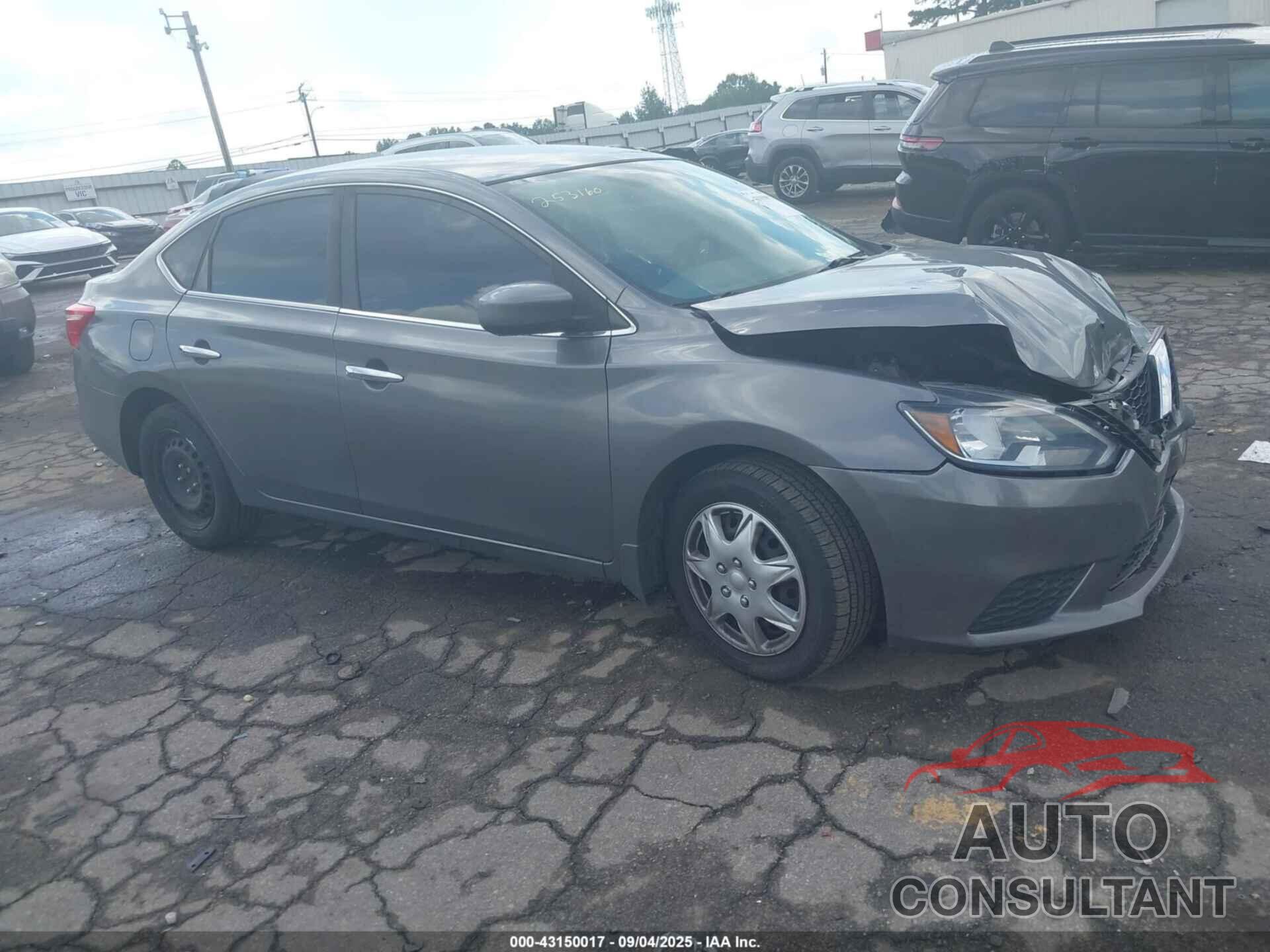 NISSAN SENTRA 2019 - 3N1AB7AP1KY396180
