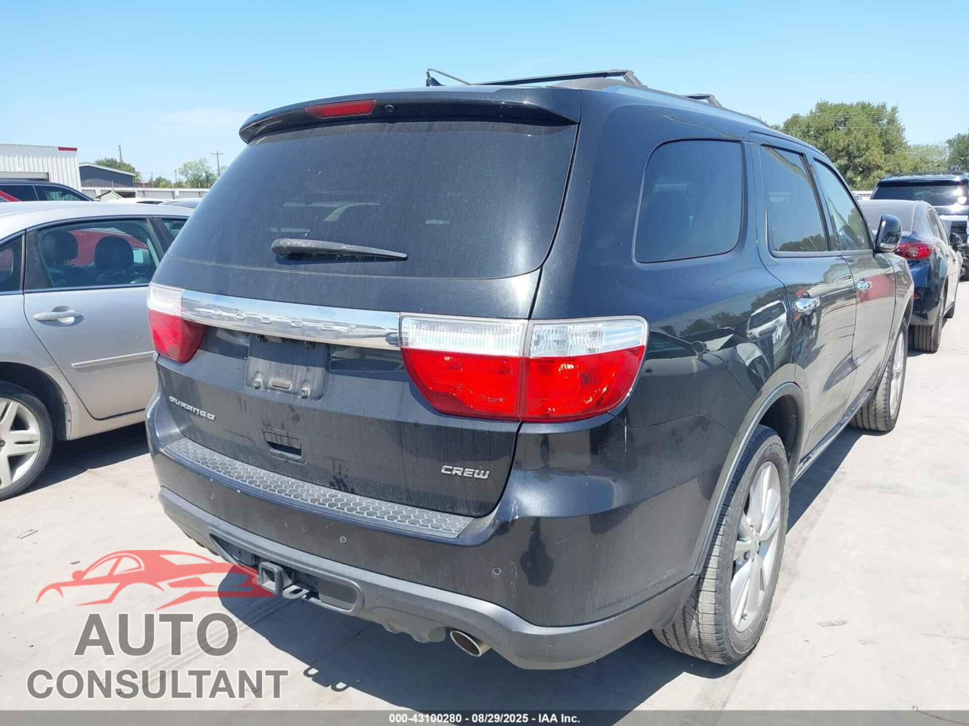 DODGE DURANGO 2013 - 1C4RDHDG7DC553962
