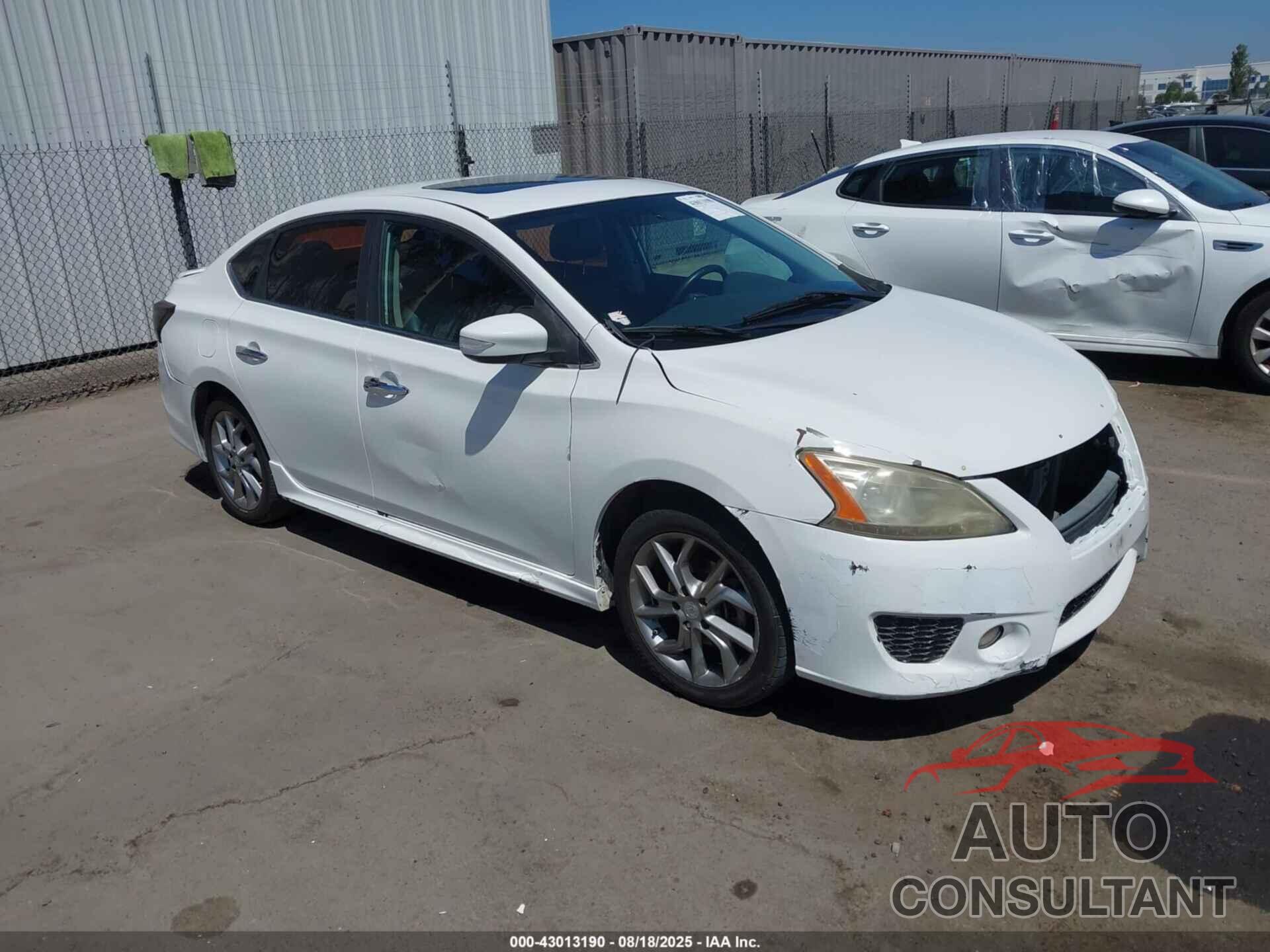 NISSAN SENTRA 2015 - 3N1AB7AP9FY228129