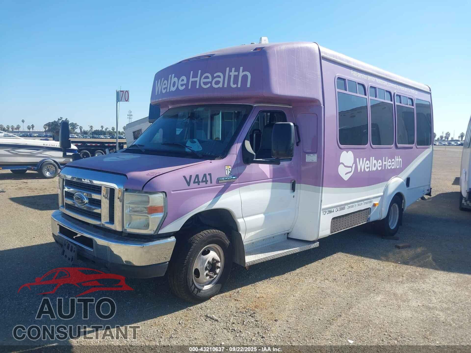 FORD E-450 CUTAWAY 2013 - 1FDFE4FS3DDA28901