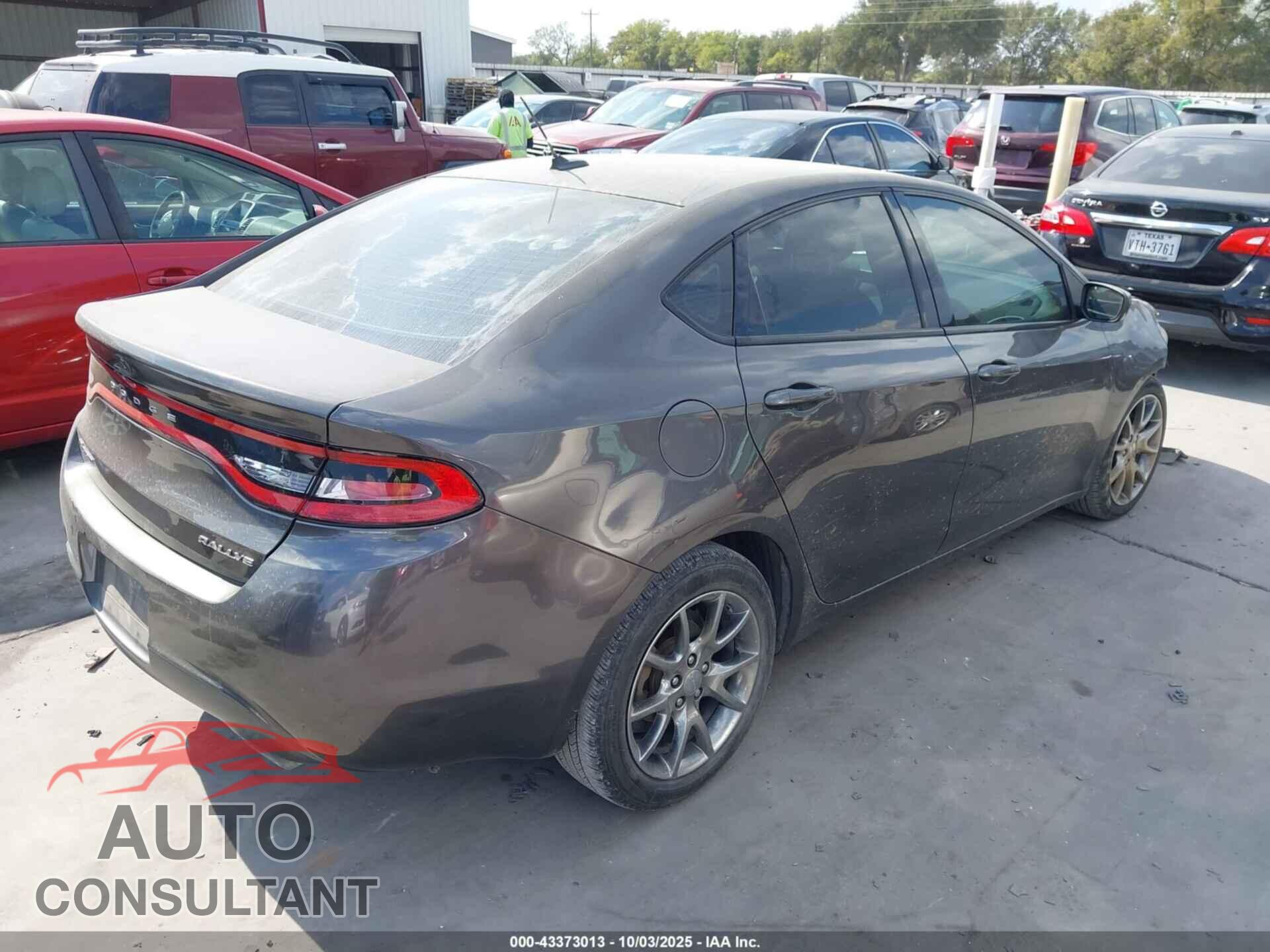 DODGE DART 2015 - 1C3CDFBB7FD200933