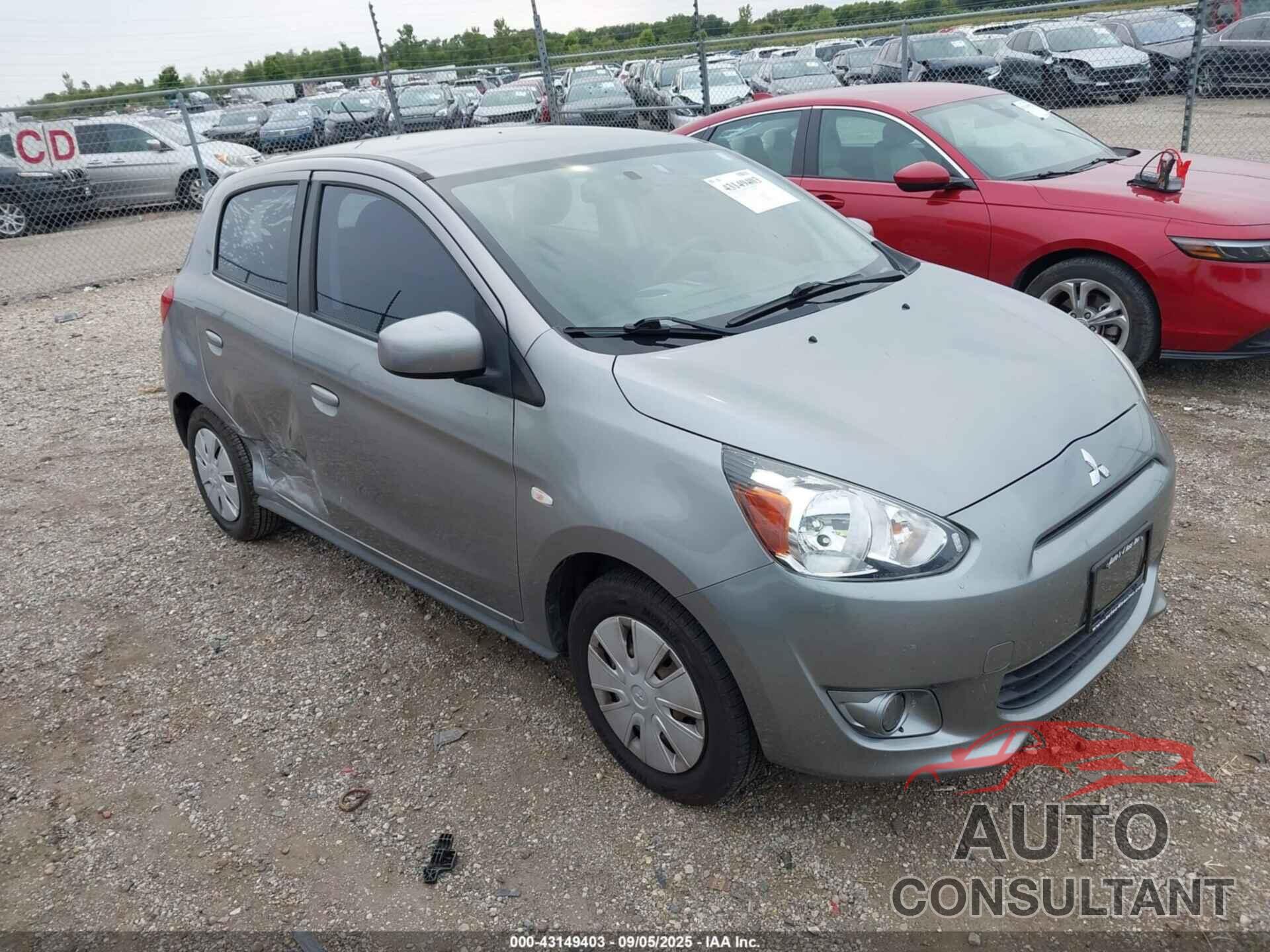 MITSUBISHI MIRAGE 2015 - ML32A3HJ5FH043766