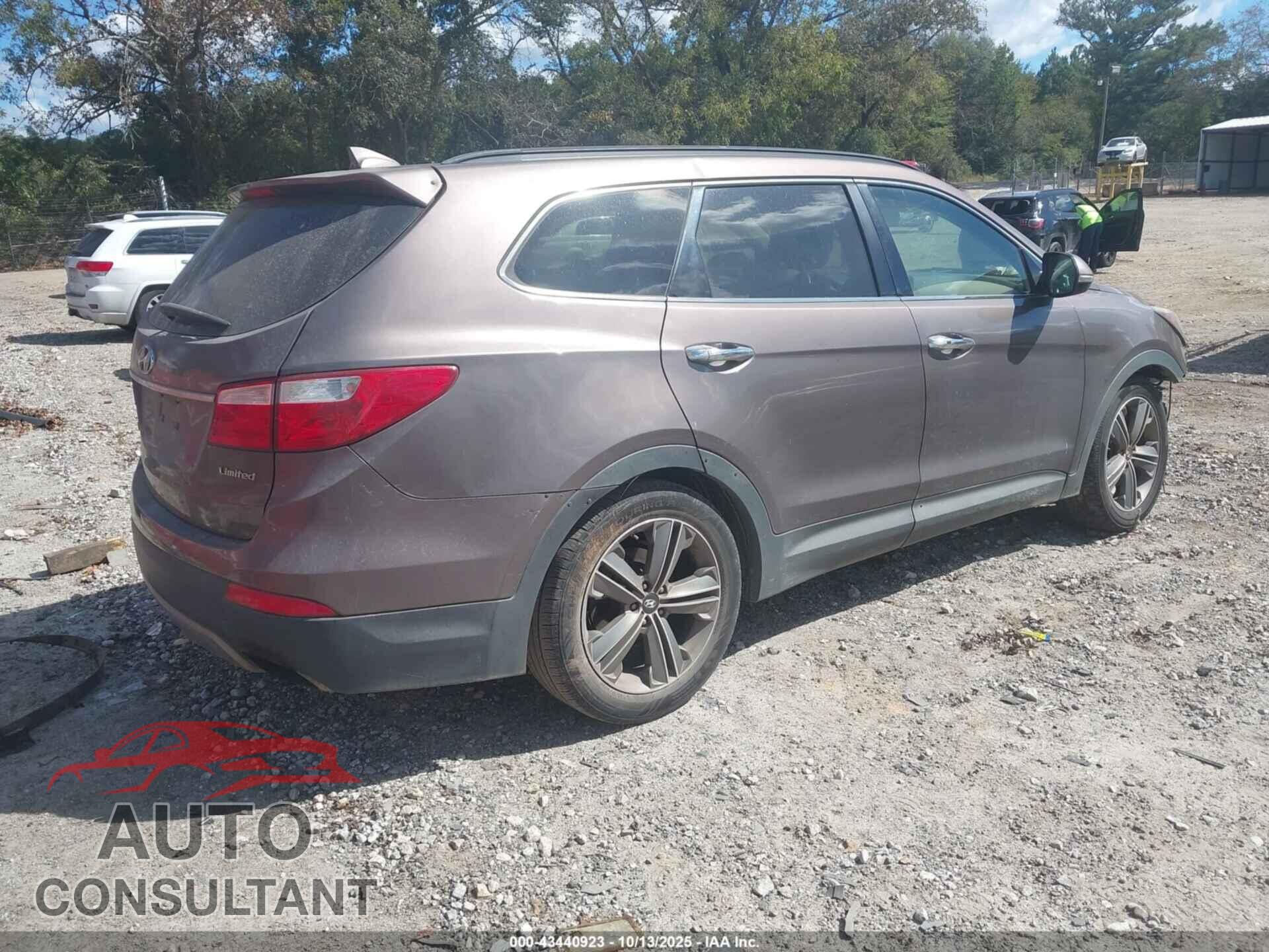 HYUNDAI SANTA FE 2013 - KM8SR4HF5DU012766