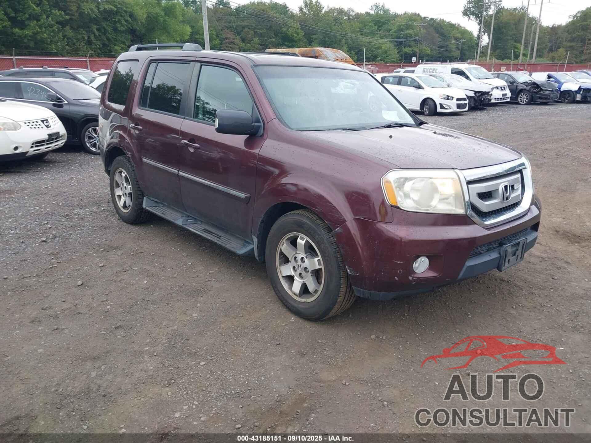 HONDA PILOT 2009 - 5FNYF48969B019405