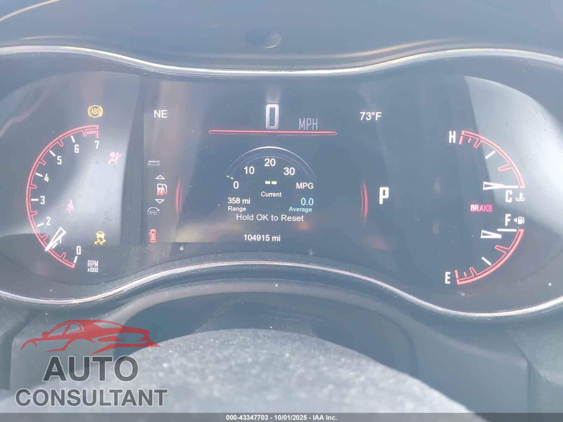 DODGE DURANGO 2014 - 1C4RDHAG1EC445942