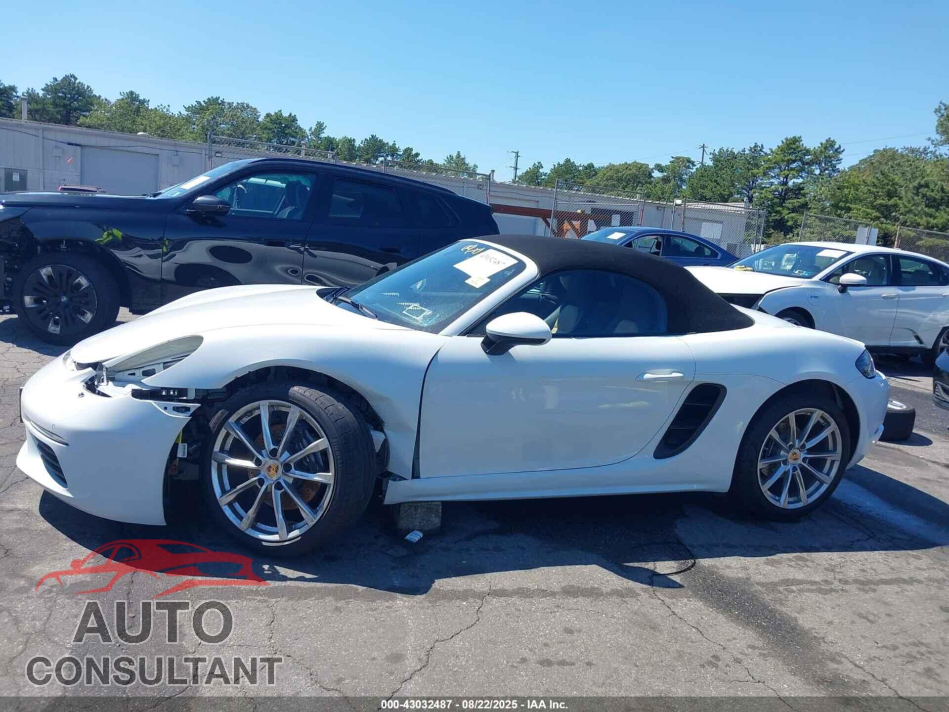 PORSCHE 718 BOXSTER 2019 - WP0CA2A8XKS210364