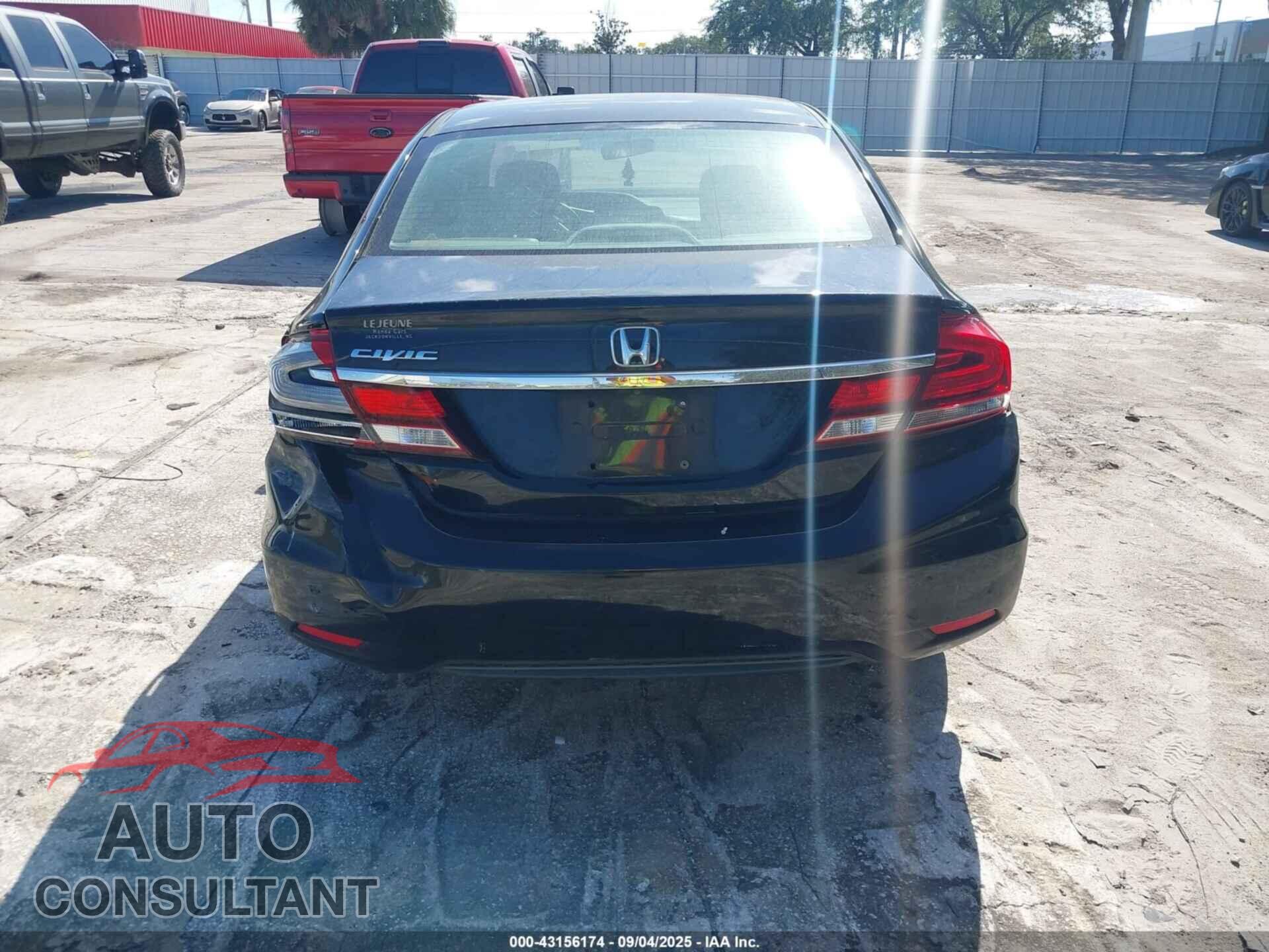 HONDA CIVIC 2013 - 19XFB2F94DE008363
