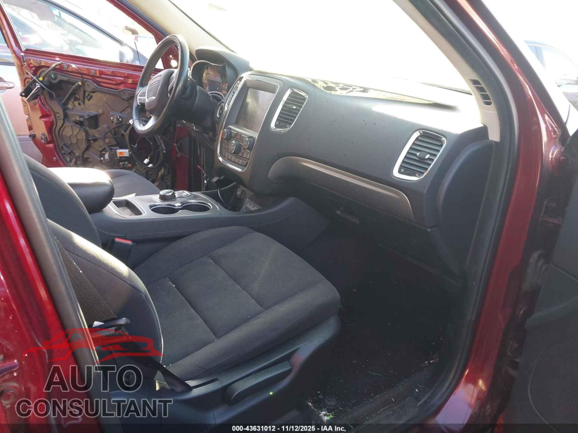 DODGE DURANGO 2017 - 1C4RDJAGXHC839855