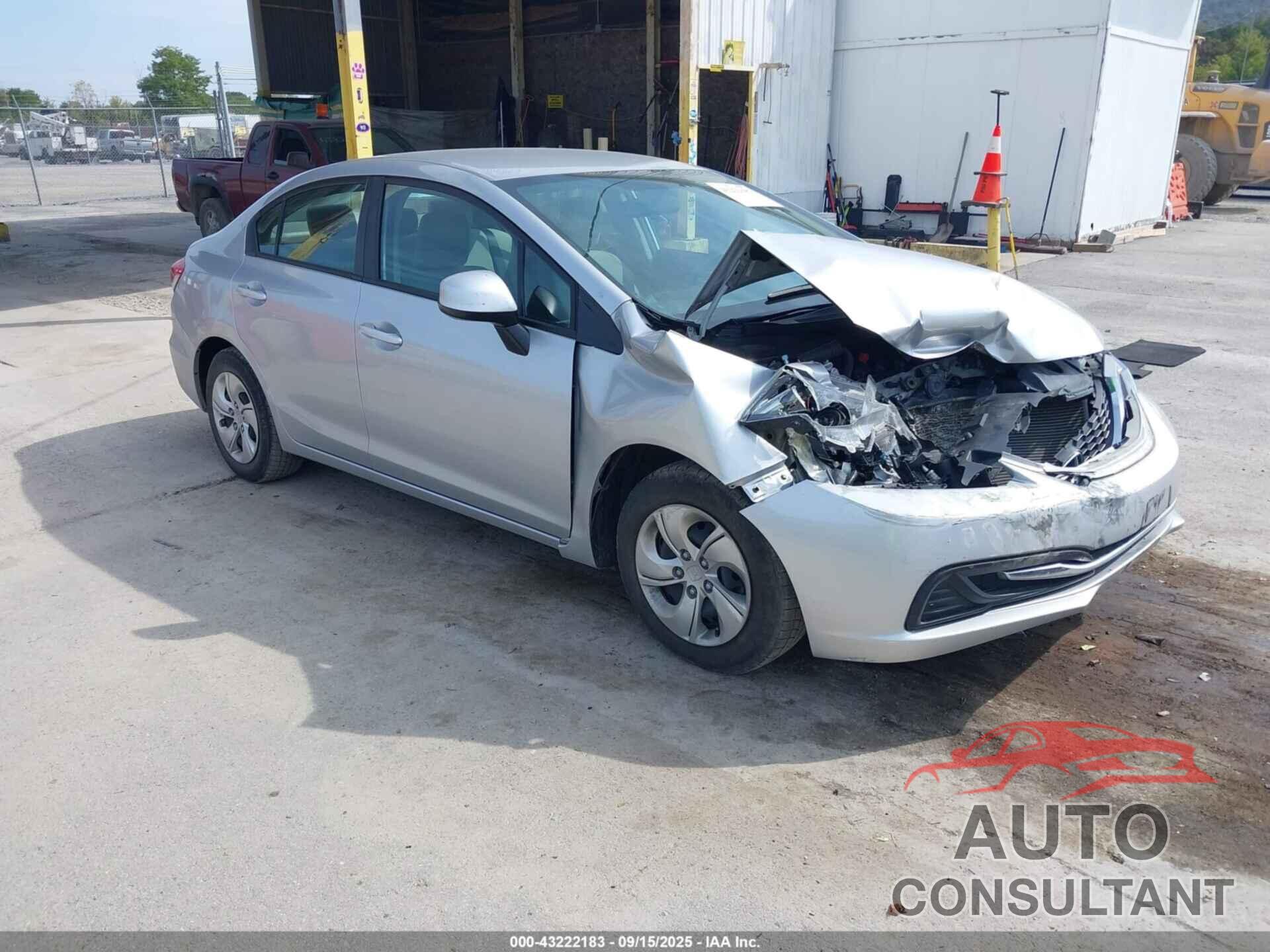 HONDA CIVIC 2013 - 2HGFB2F54DH583758