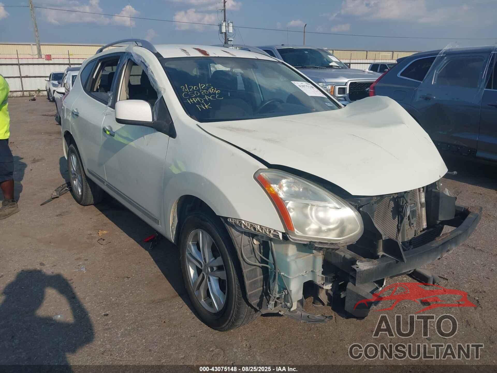 NISSAN ROGUE 2012 - JN8AS5MV0CW376026