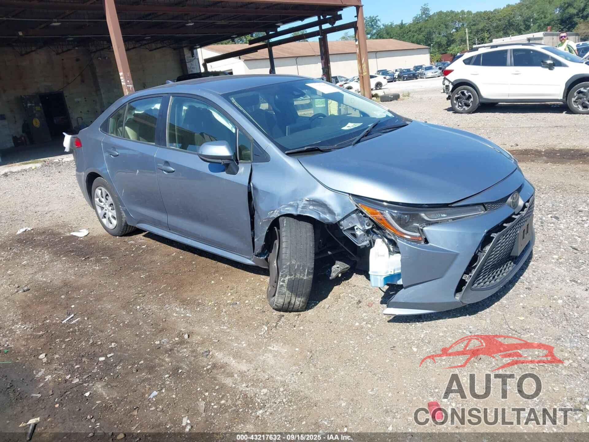 TOYOTA COROLLA 2020 - JTDEPRAE0LJ041422