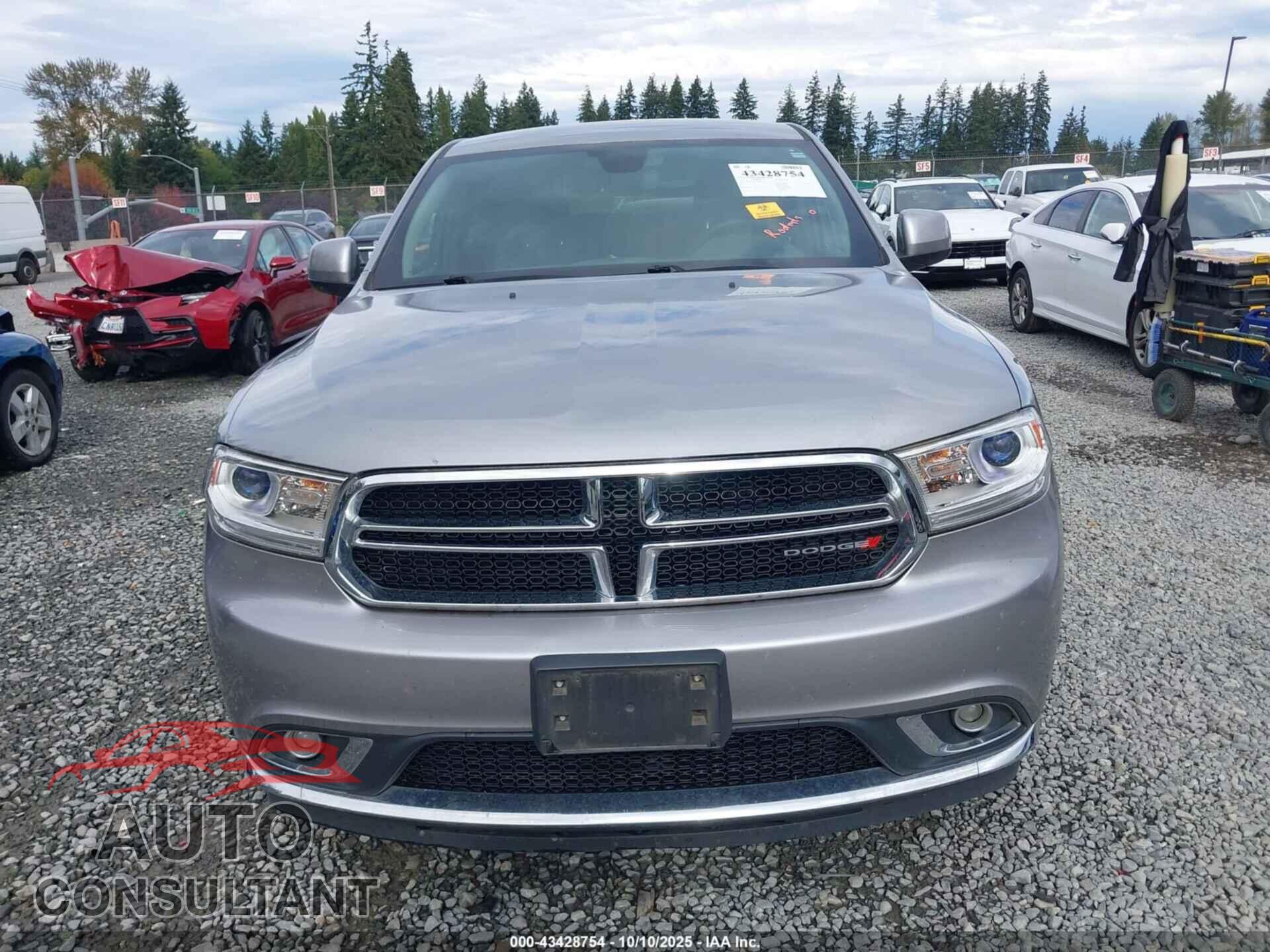 DODGE DURANGO 2018 - 1C4RDJAG0JC386089