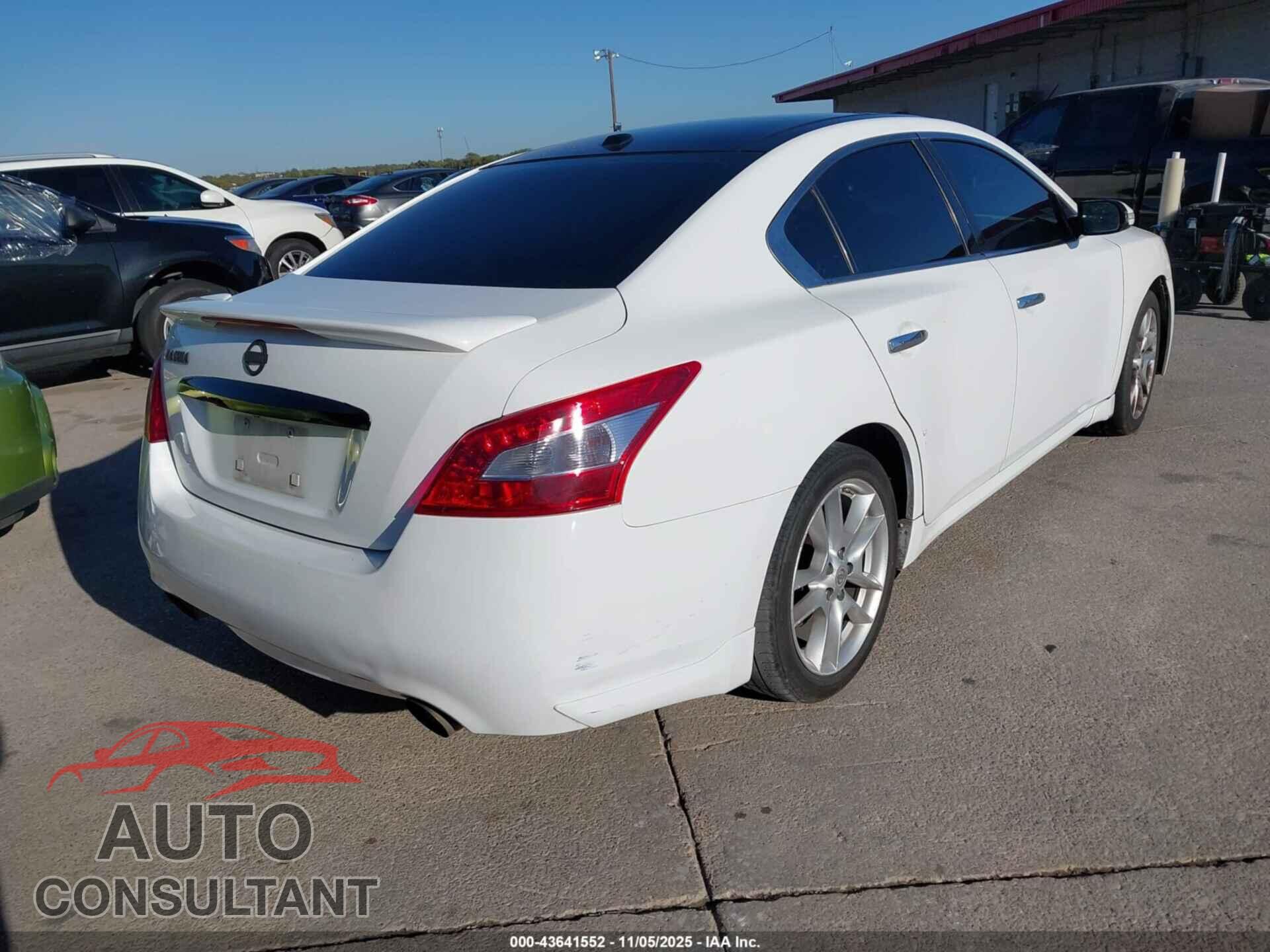 NISSAN MAXIMA 2009 - 1N4AA51E59C822710