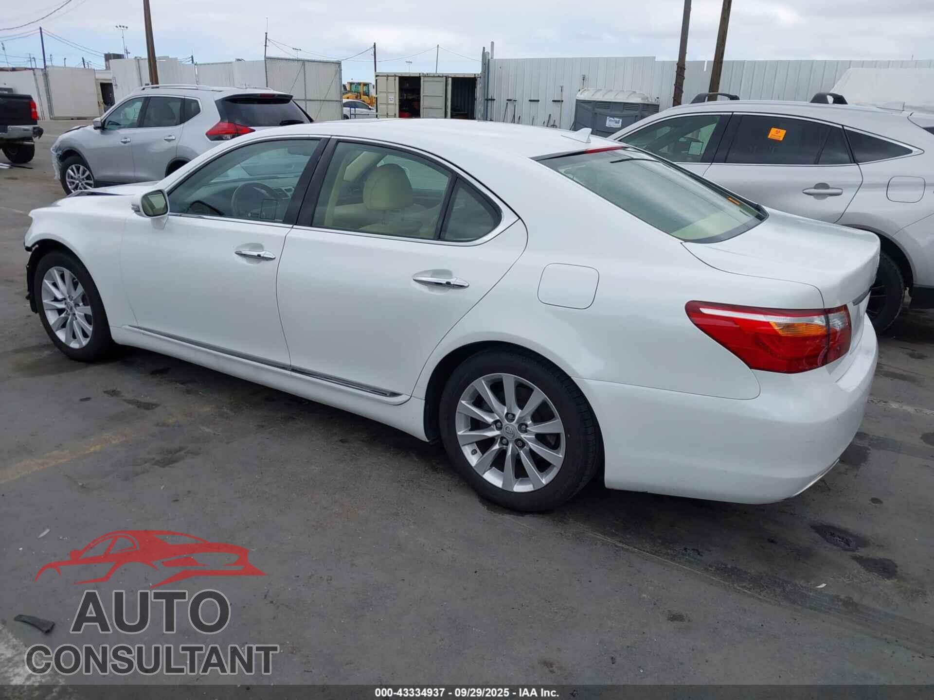 LEXUS LS 460 2012 - JTHBL5EF7C5113699