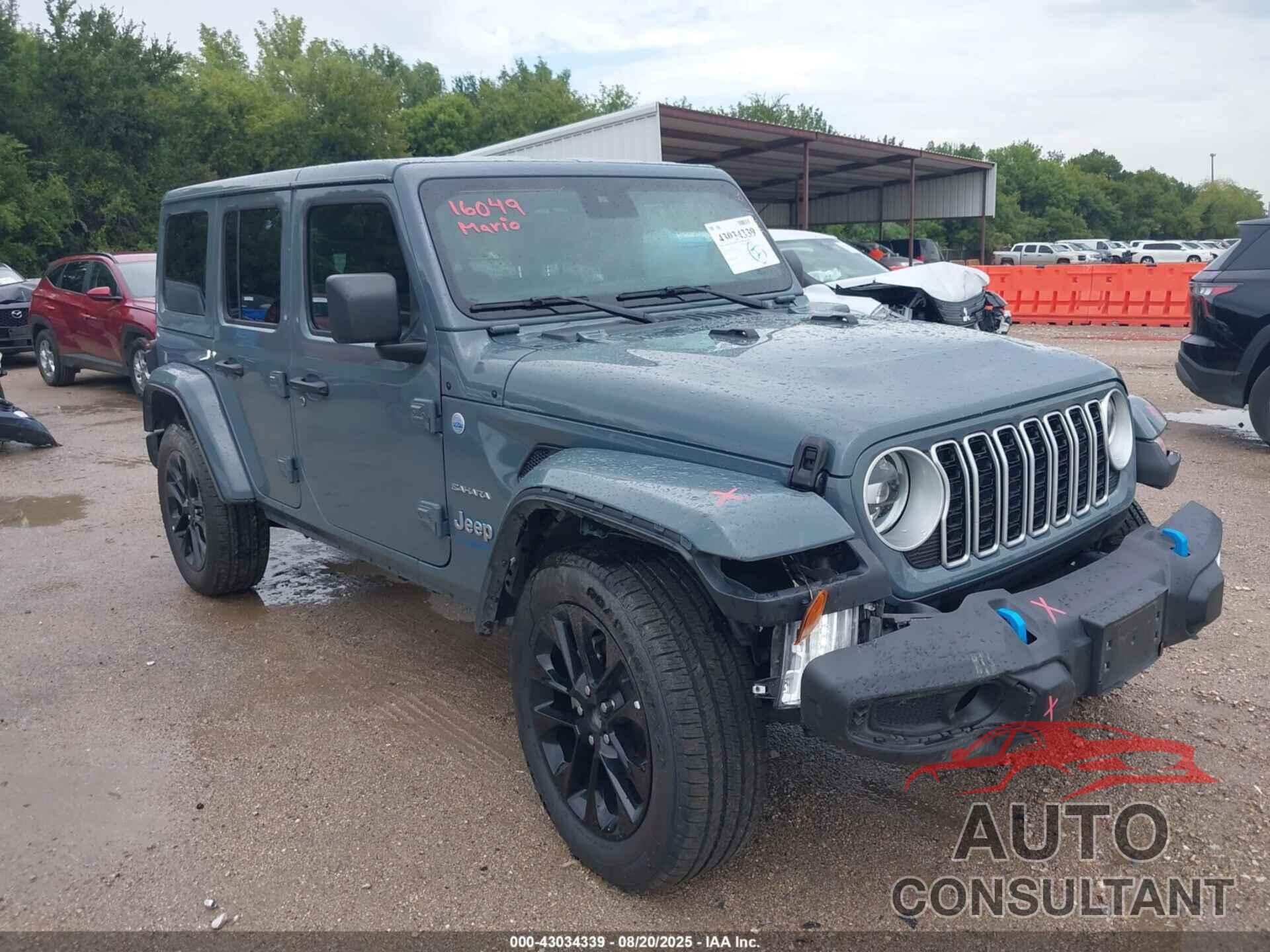JEEP WRANGLER 4XE 2024 - 1C4RJXP62RW283504