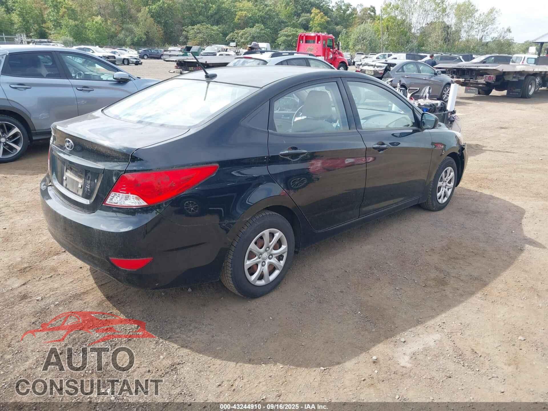 HYUNDAI ACCENT 2012 - KMHCT4AE7CU120909