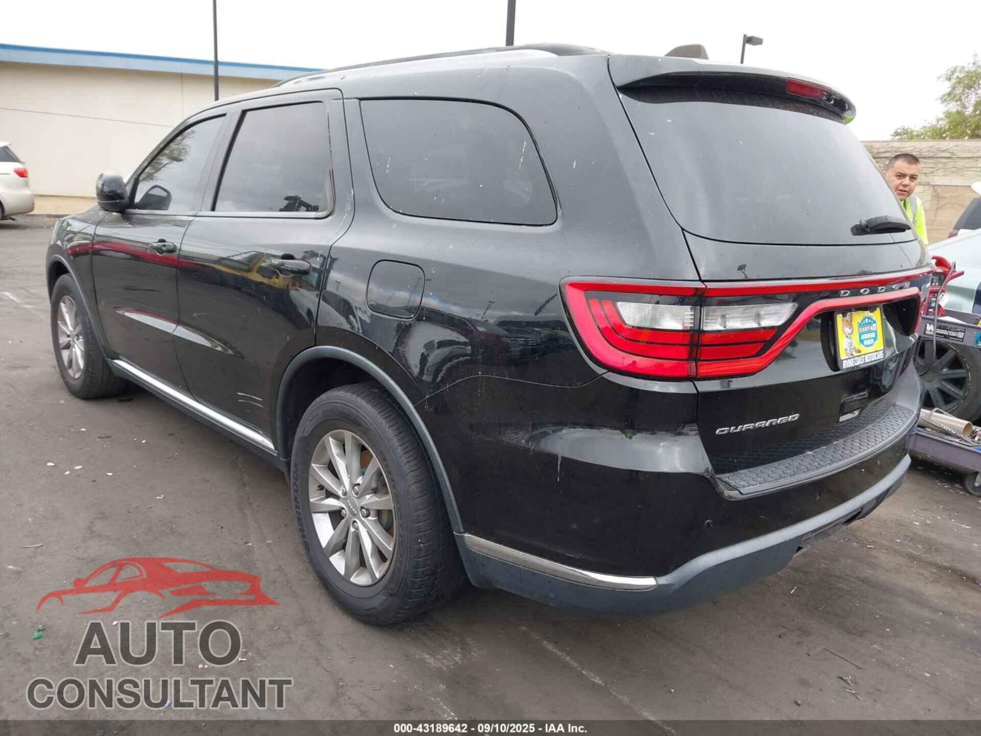 DODGE DURANGO 2017 - 1C4RDHAG4HC709191