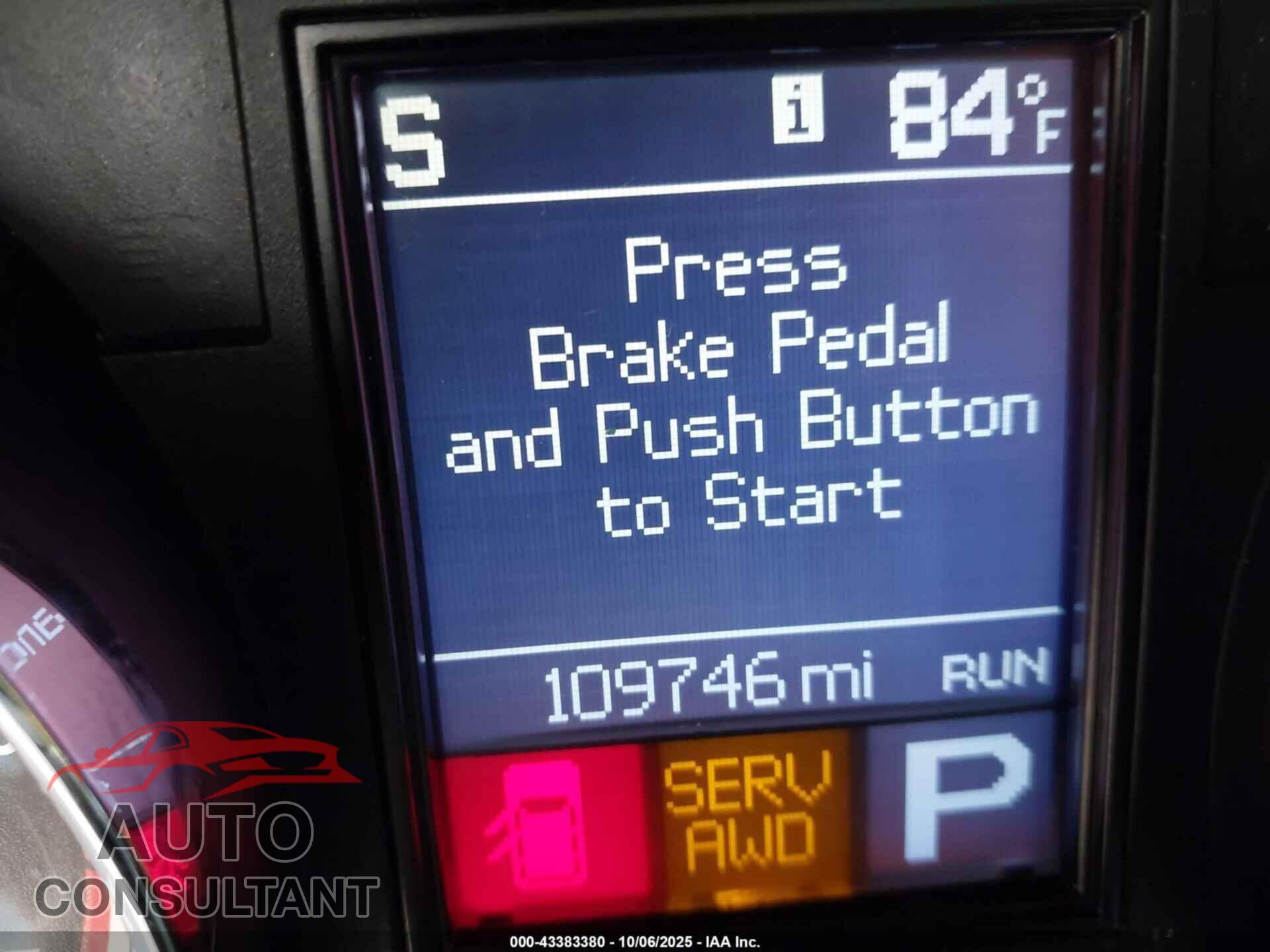 DODGE DURANGO 2012 - 1C4SDJET8CC278735