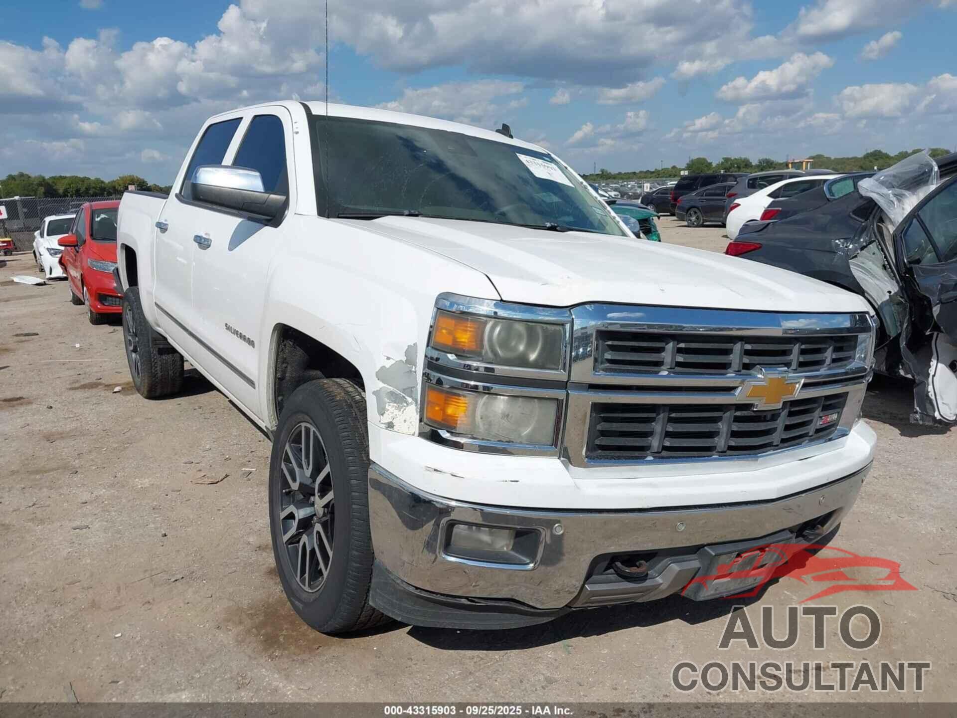 CHEVROLET SILVERADO 1500 2014 - 3GCUKSEC2EG105264