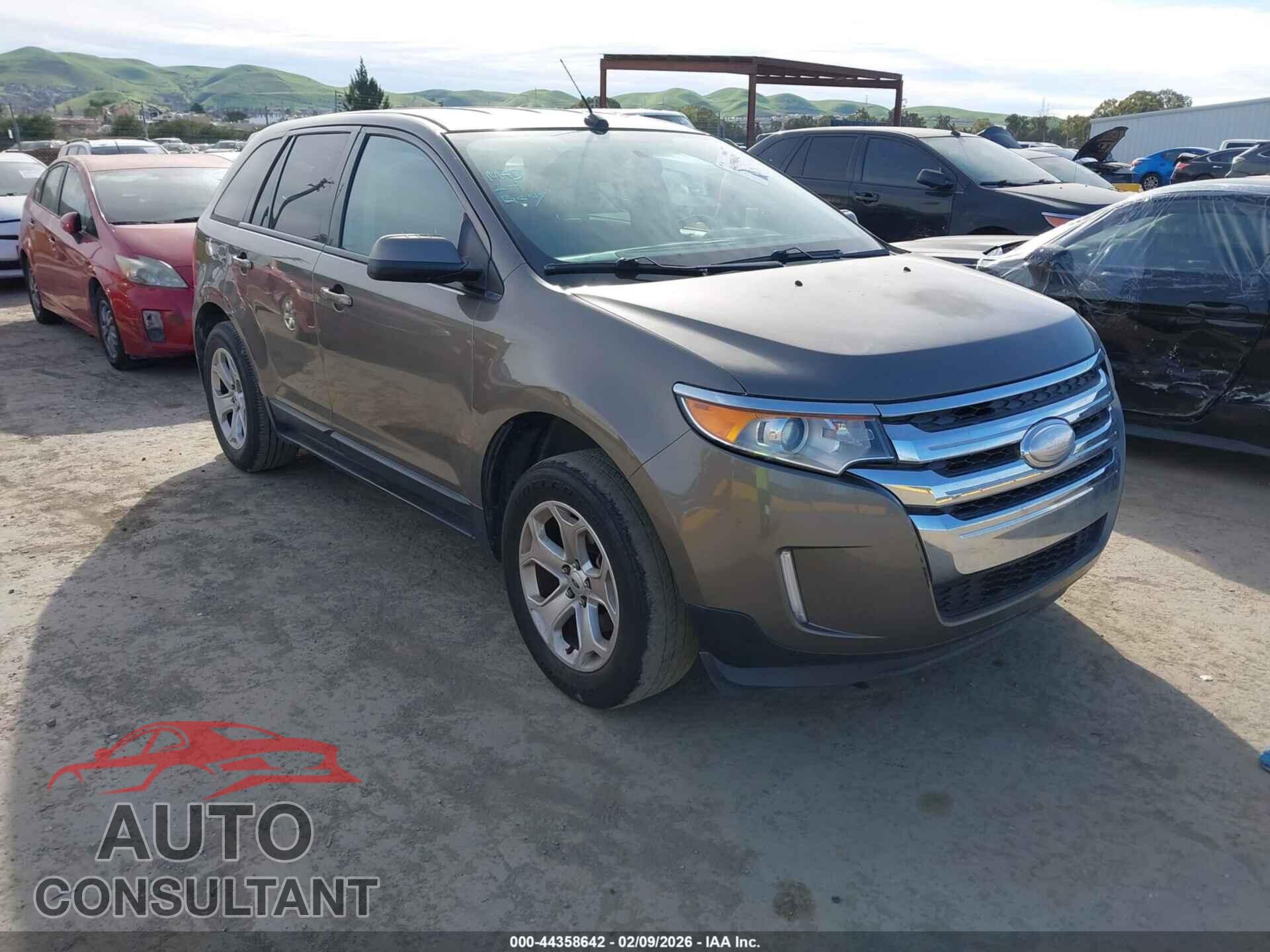 FORD EDGE 2012 - 2FMDK3J98CBA50010