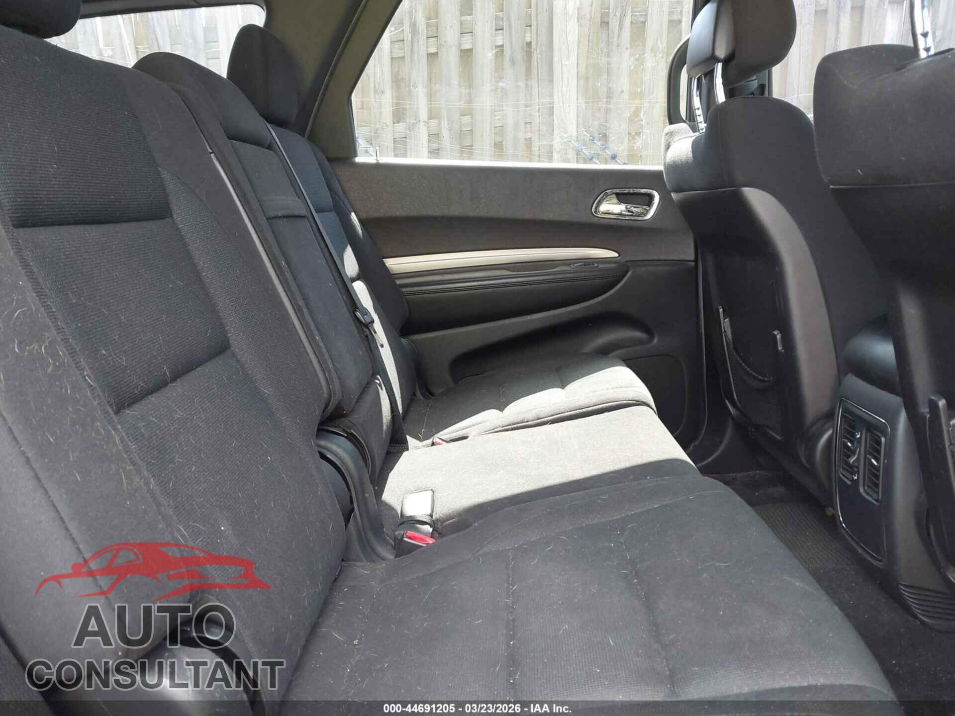 DODGE DURANGO 2013 - 1C4RDJAG3DC662284