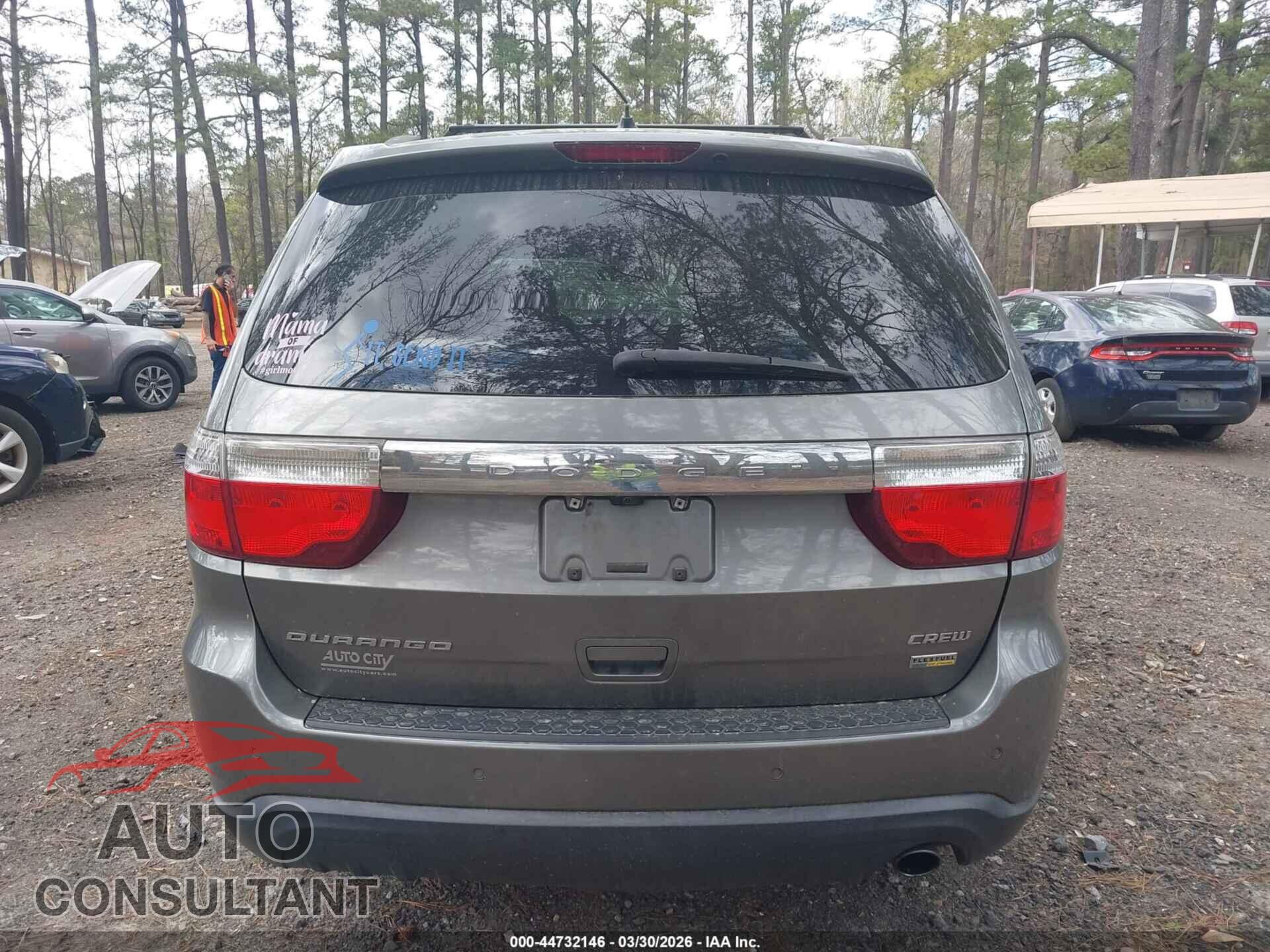 DODGE DURANGO 2011 - 1D4RD4GG4BC706253