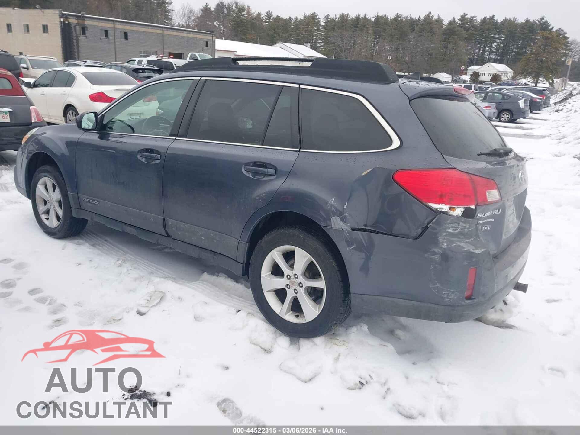 SUBARU OUTBACK 2014 - 4S4BRBCC4E3221294