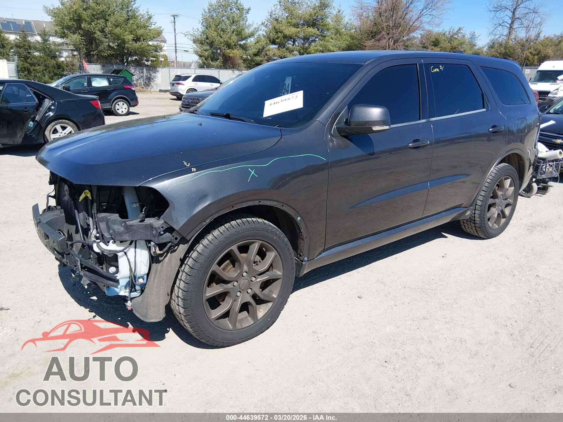 DODGE DURANGO 2018 - 1C4RDJDG6JC404221