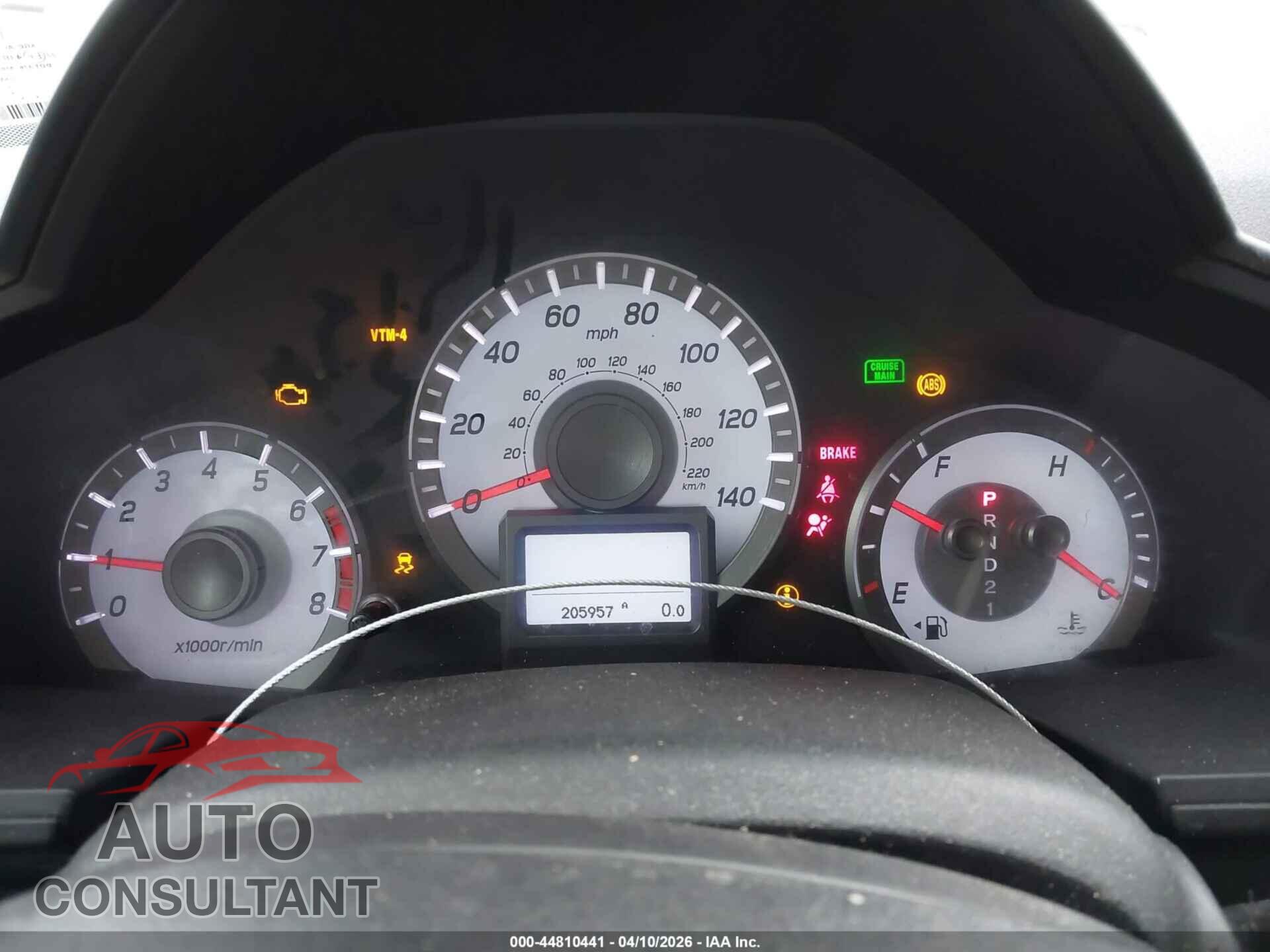 HONDA PILOT 2013 - 5FNYF4H98DB019141