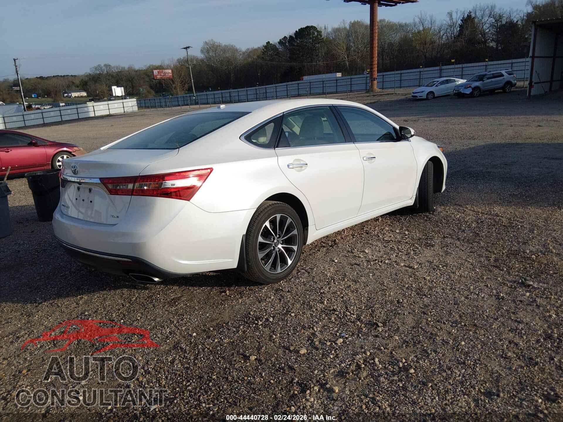TOYOTA AVALON 2017 - 4T1BK1EB3HU263473