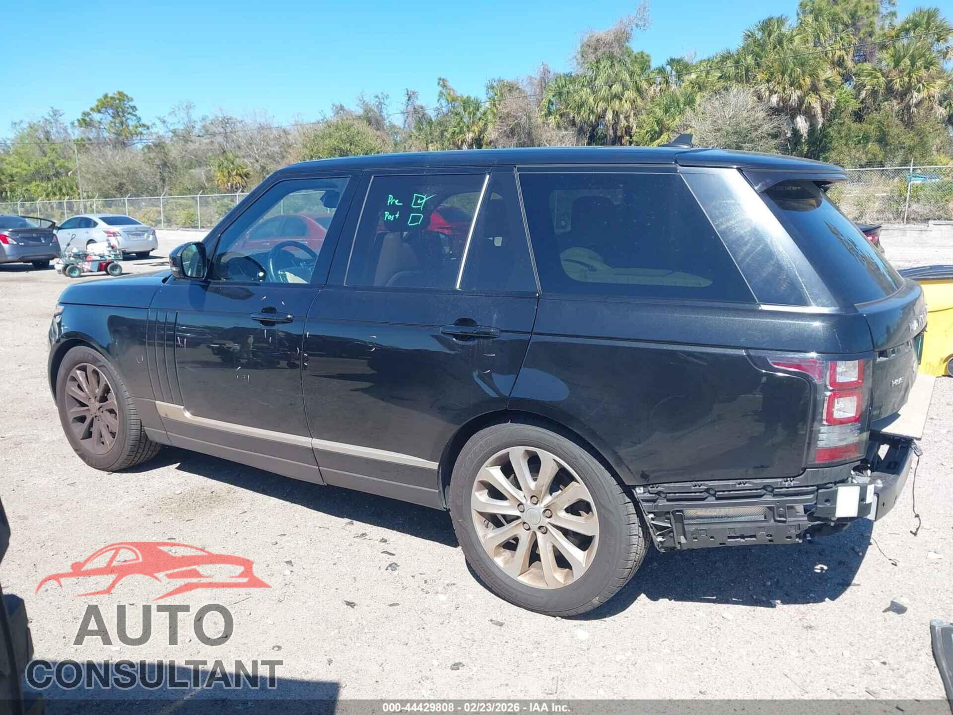 LAND ROVER RANGE ROVER 2016 - SALGS2PF4GA291078