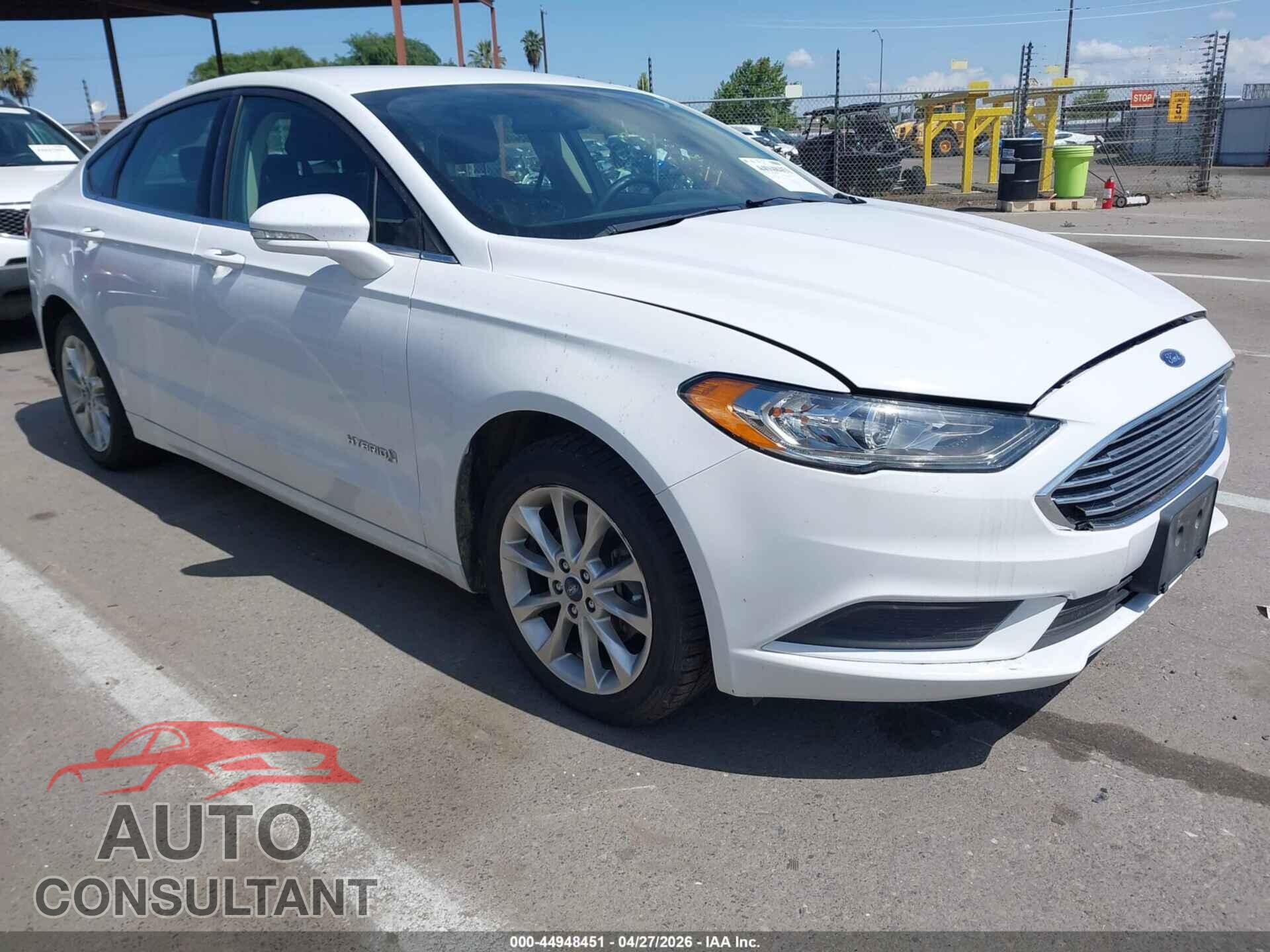 FORD FUSION HYBRID 2017 - 3FA6P0LU2HR294880